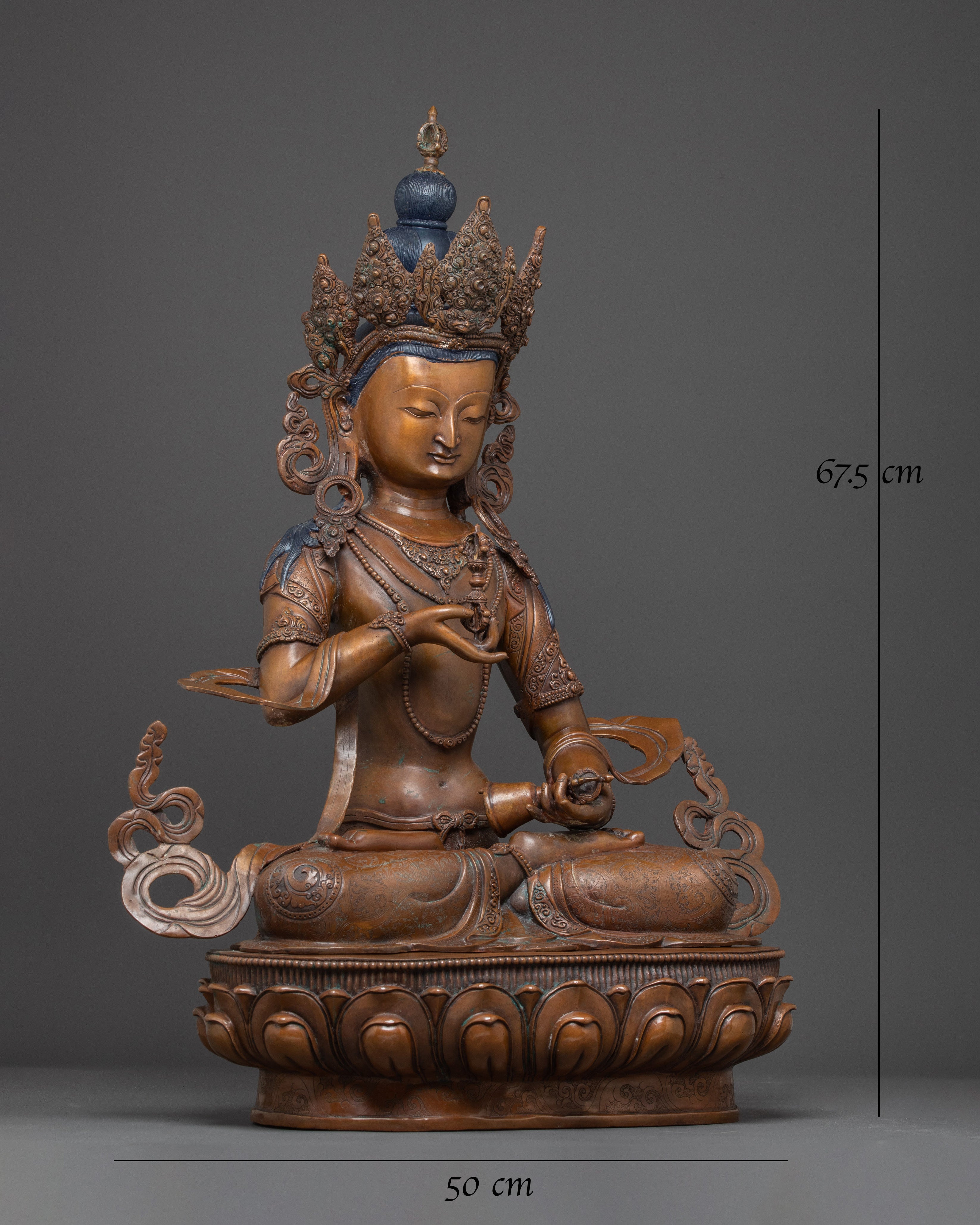 Spiritual Purifier Varjasattva Icon: Handcrafted Himalayan Art