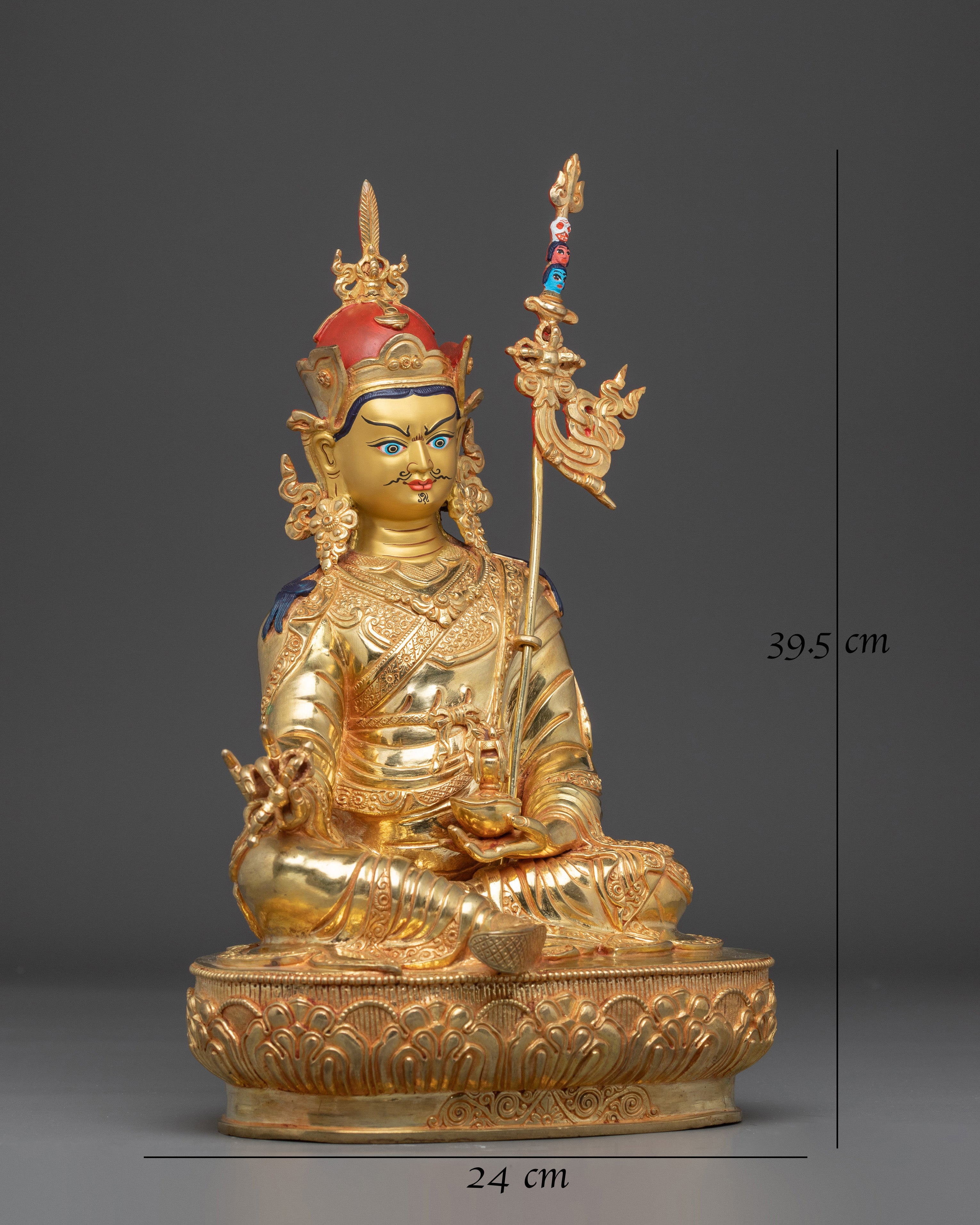 Guru Rinpoche Symbol of Wisdom, and Protection Art