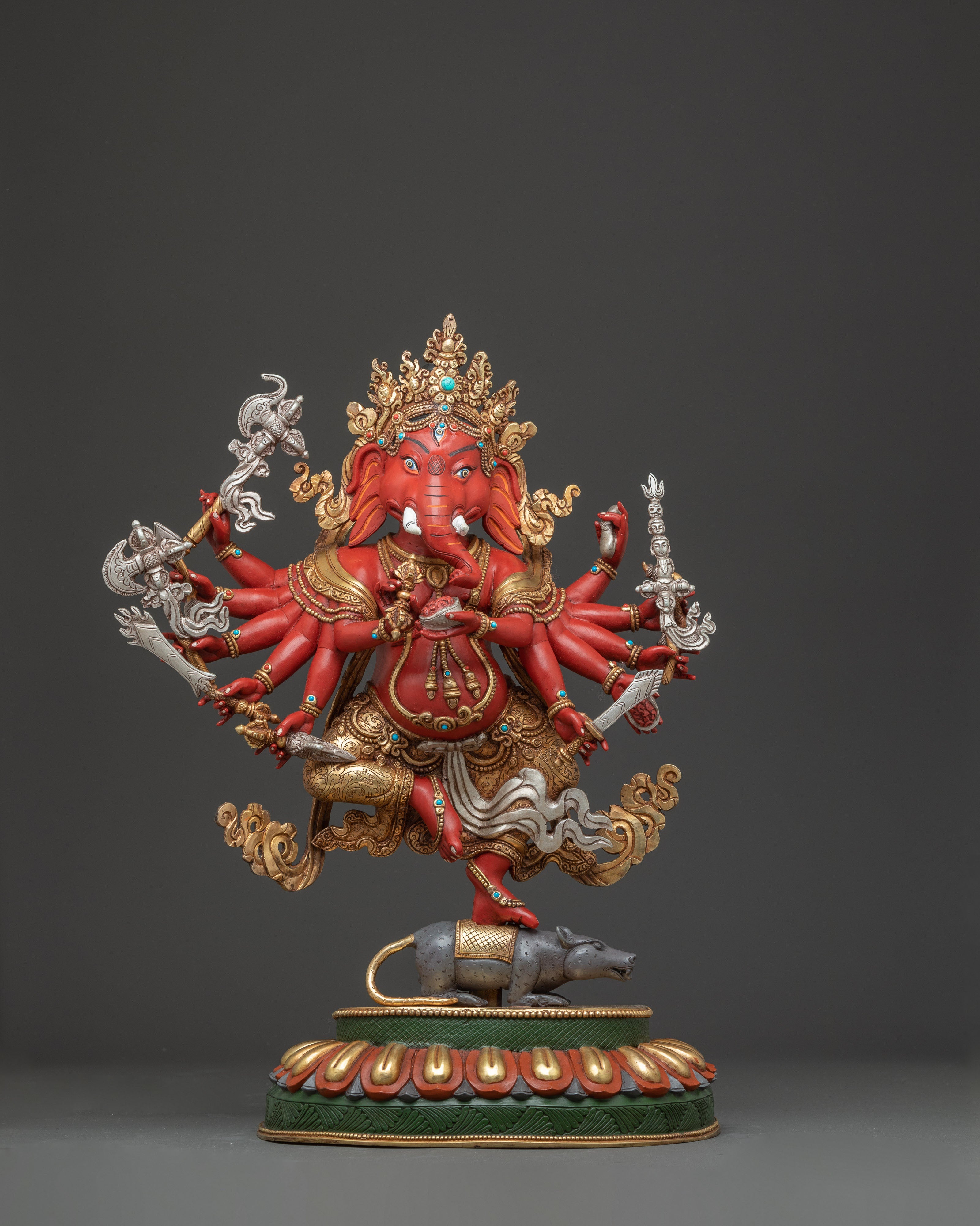 Multi-armed Ganesha: Embodiment of Intelligence and Wisdom