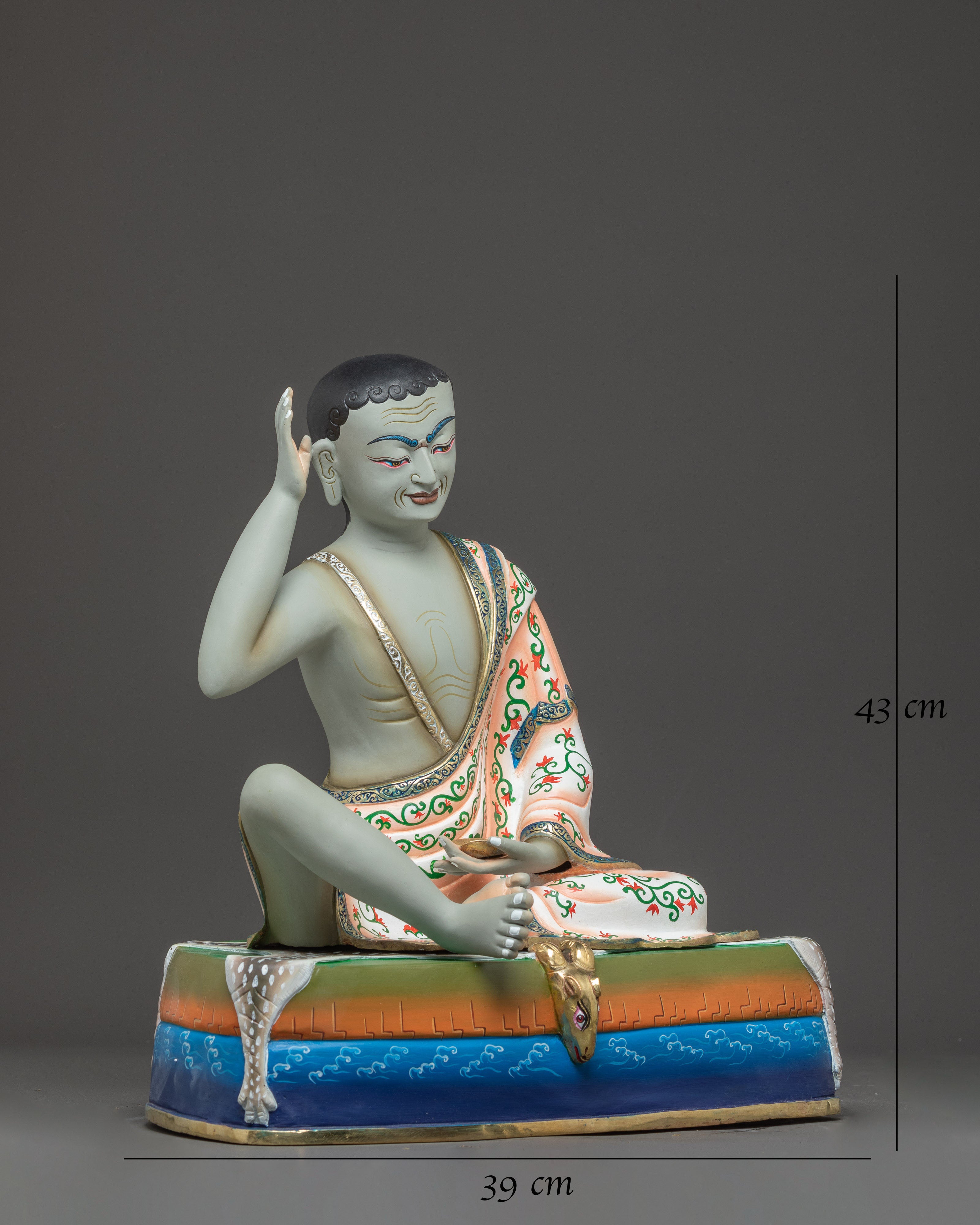 Spiritual Master Milerapa: Tibetan Handmade Art