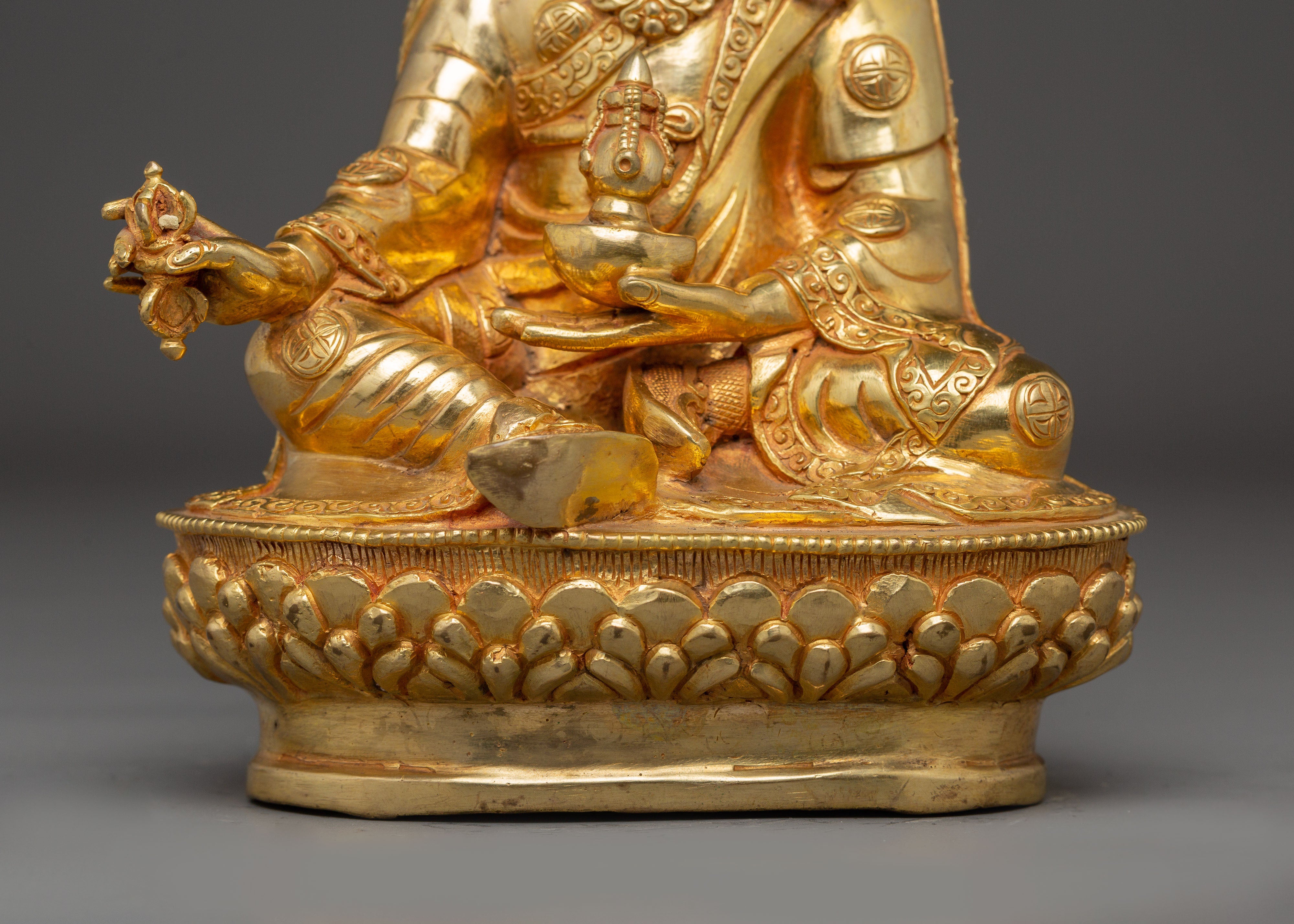 Guru Rinpoche Figurine, Enlightened Vajra Holder