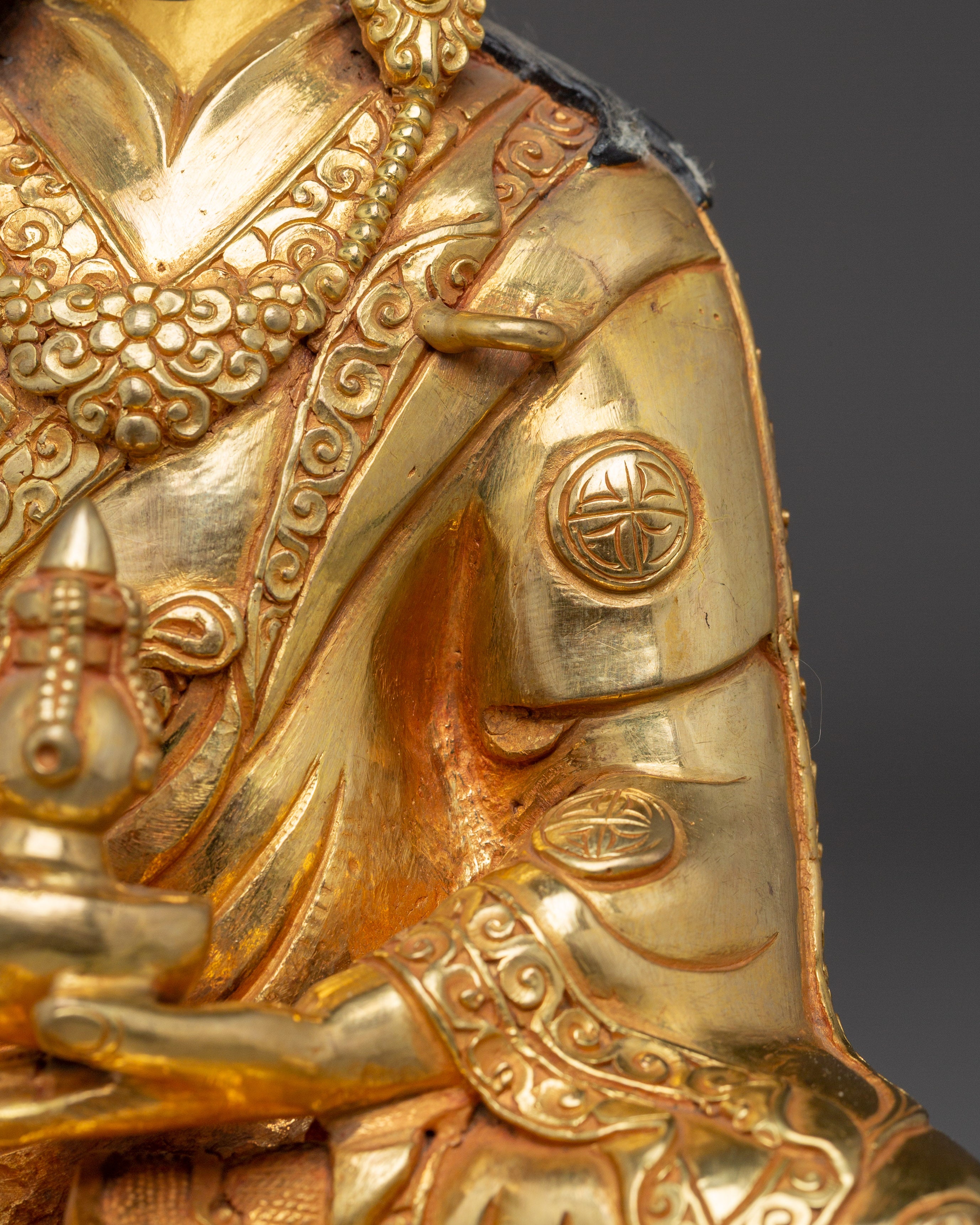 Guru Rinpoche Figurine, Enlightened Vajra Holder