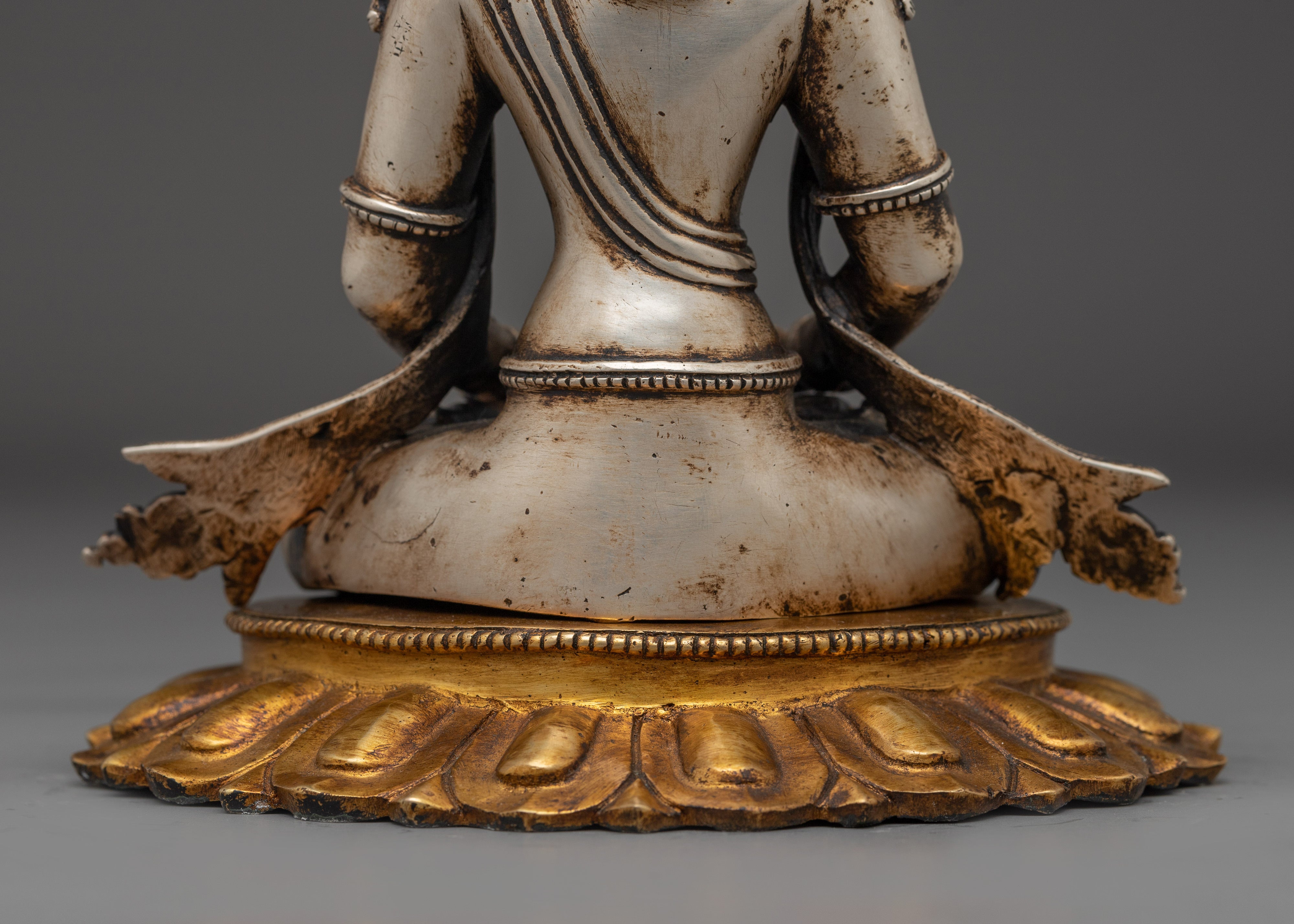 Amitayus Figurine, Eternal Life Giver | Himalayan Statue of Divine Longevity