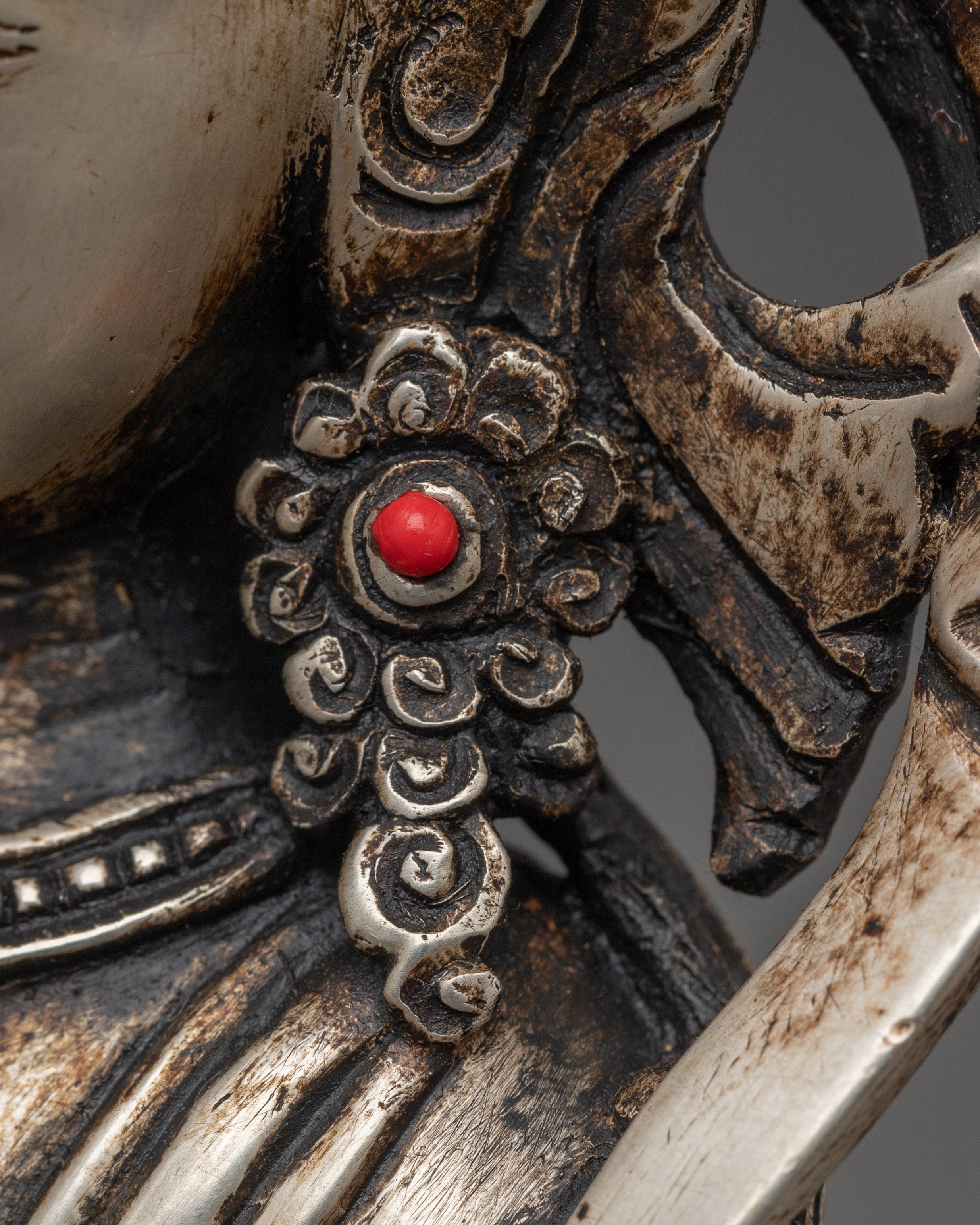 Amitayus Figurine, Eternal Life Giver | Himalayan Statue of Divine Longevity