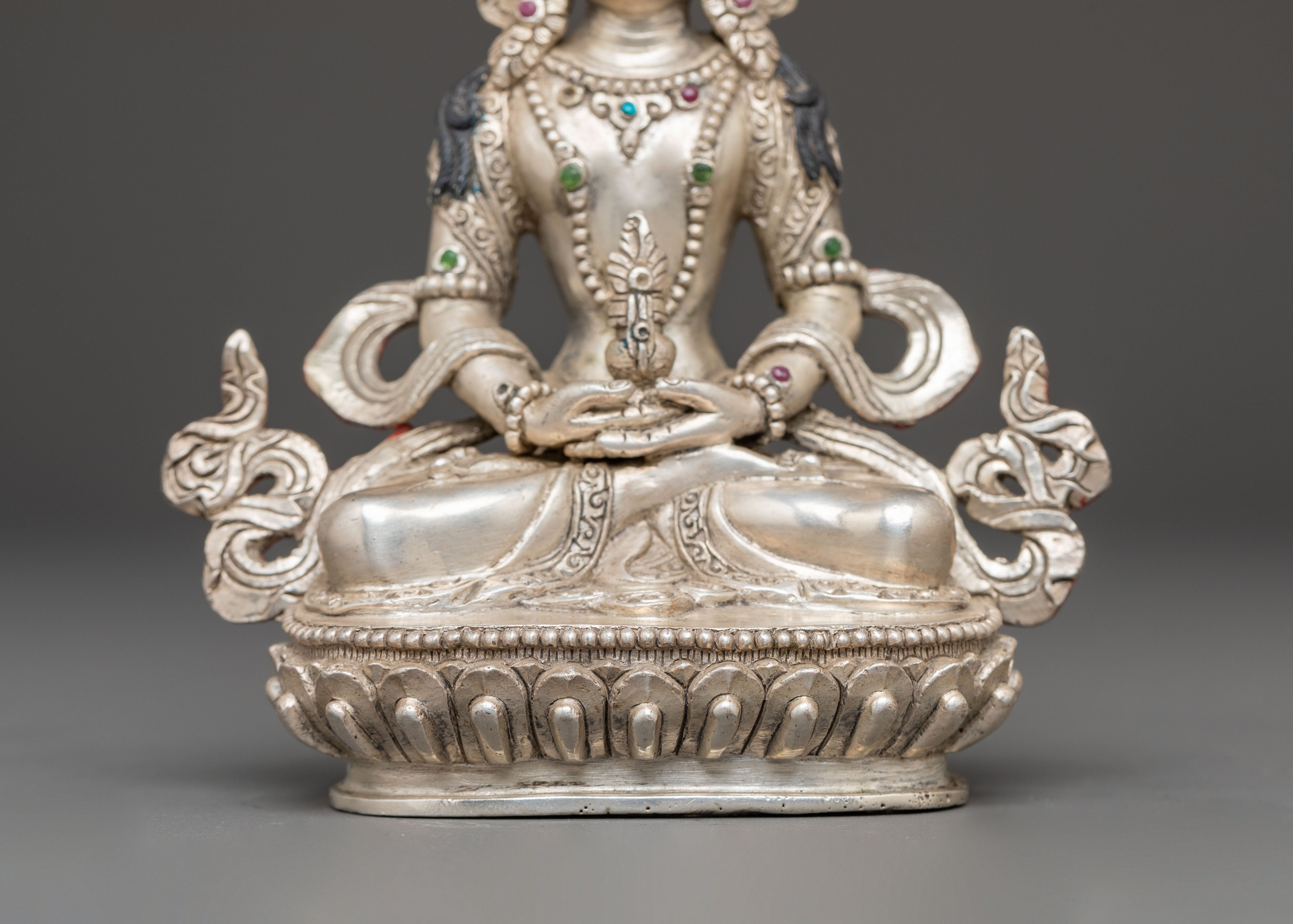 Amitayus Statue: Tibetan Buddha of Infinite Life