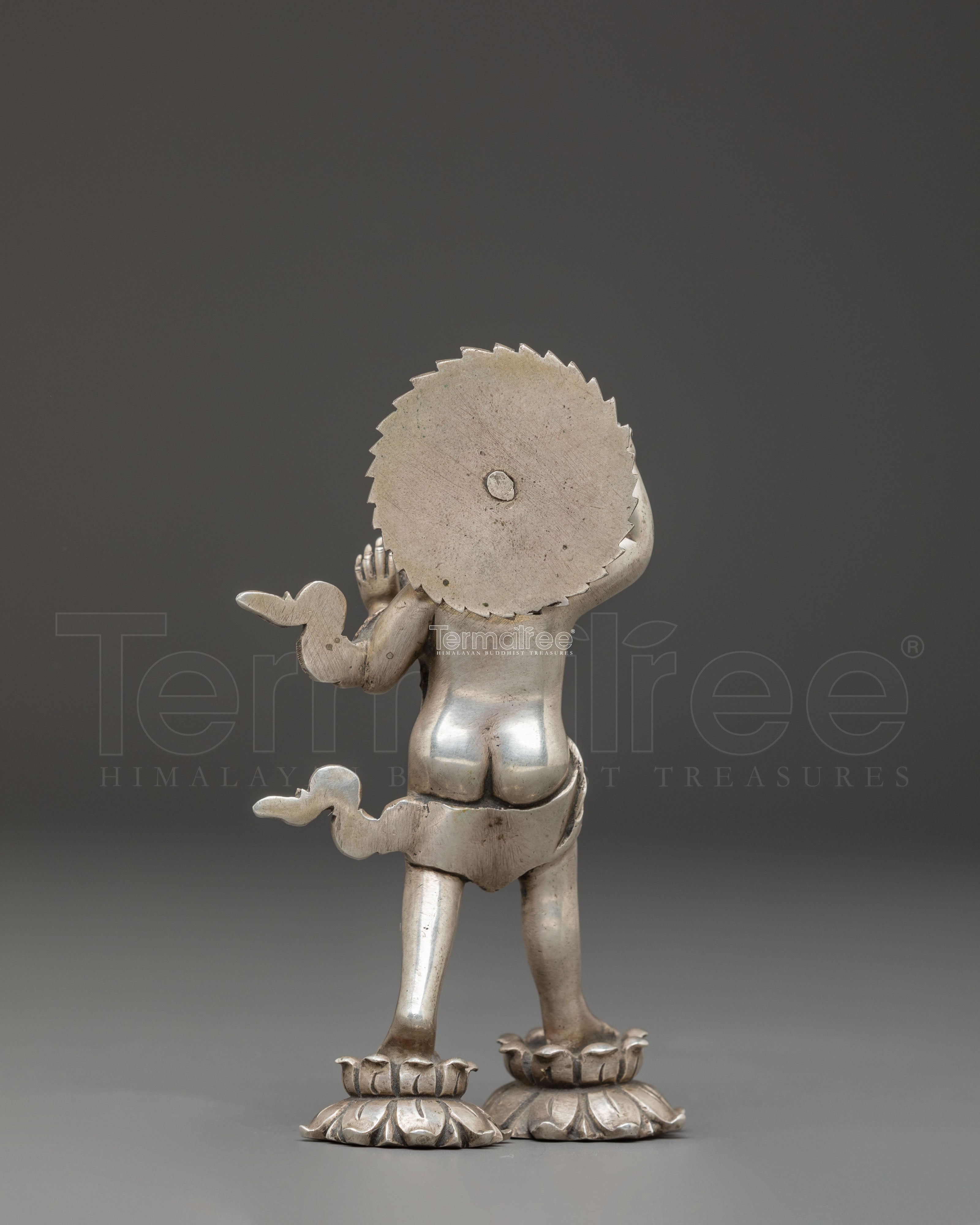 Majestic Little Buddha Statue - A Symbol of Enlightenment's Balance
