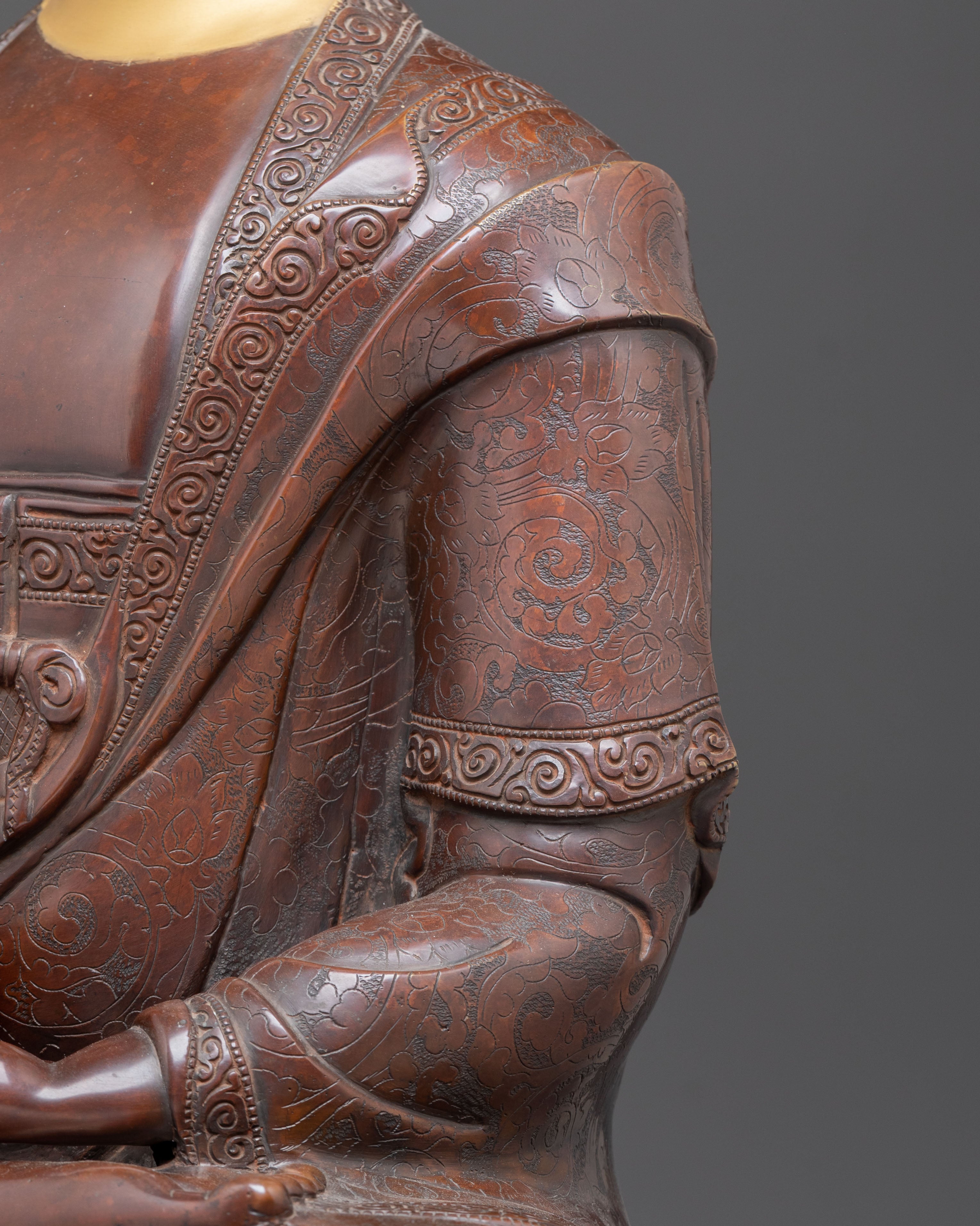 Handmade Tibetan Shakyamuni Buddha Figurine