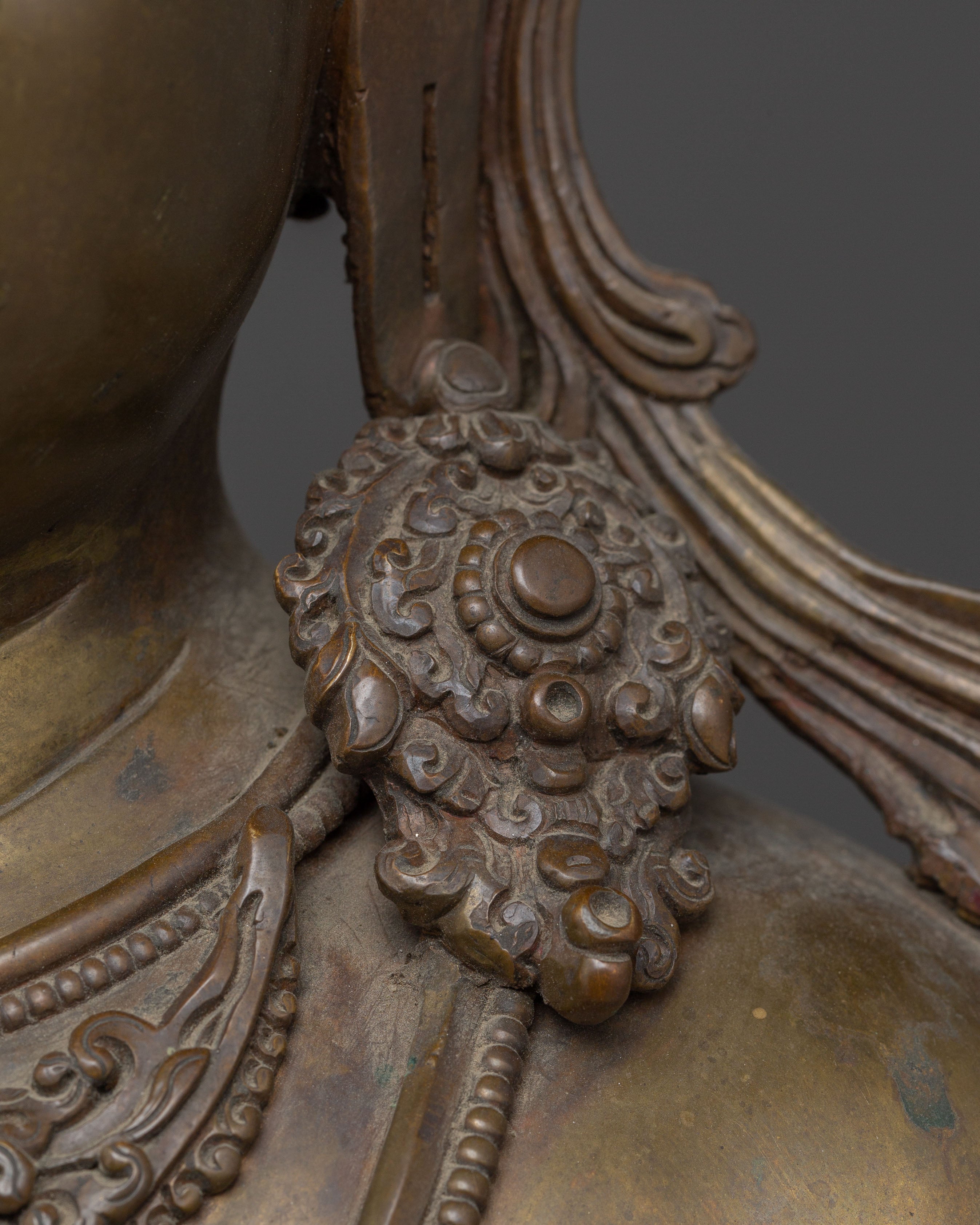 Nepalese Copper Statue of Shakyamuni Buddha | The Awakened One