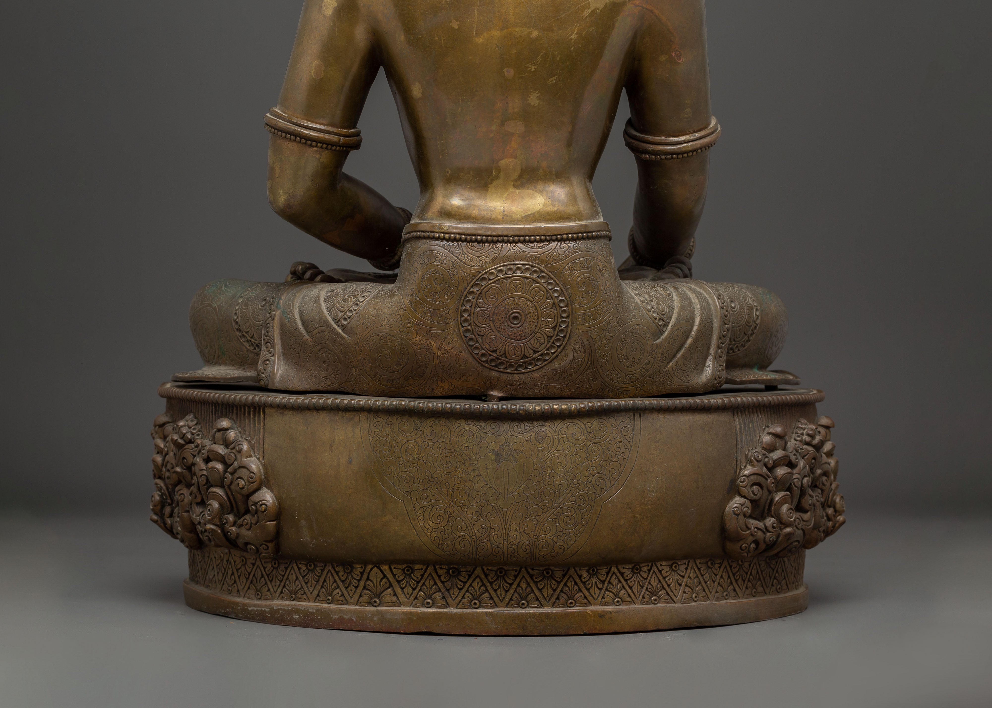 Nepalese Copper Statue of Shakyamuni Buddha | The Awakened One