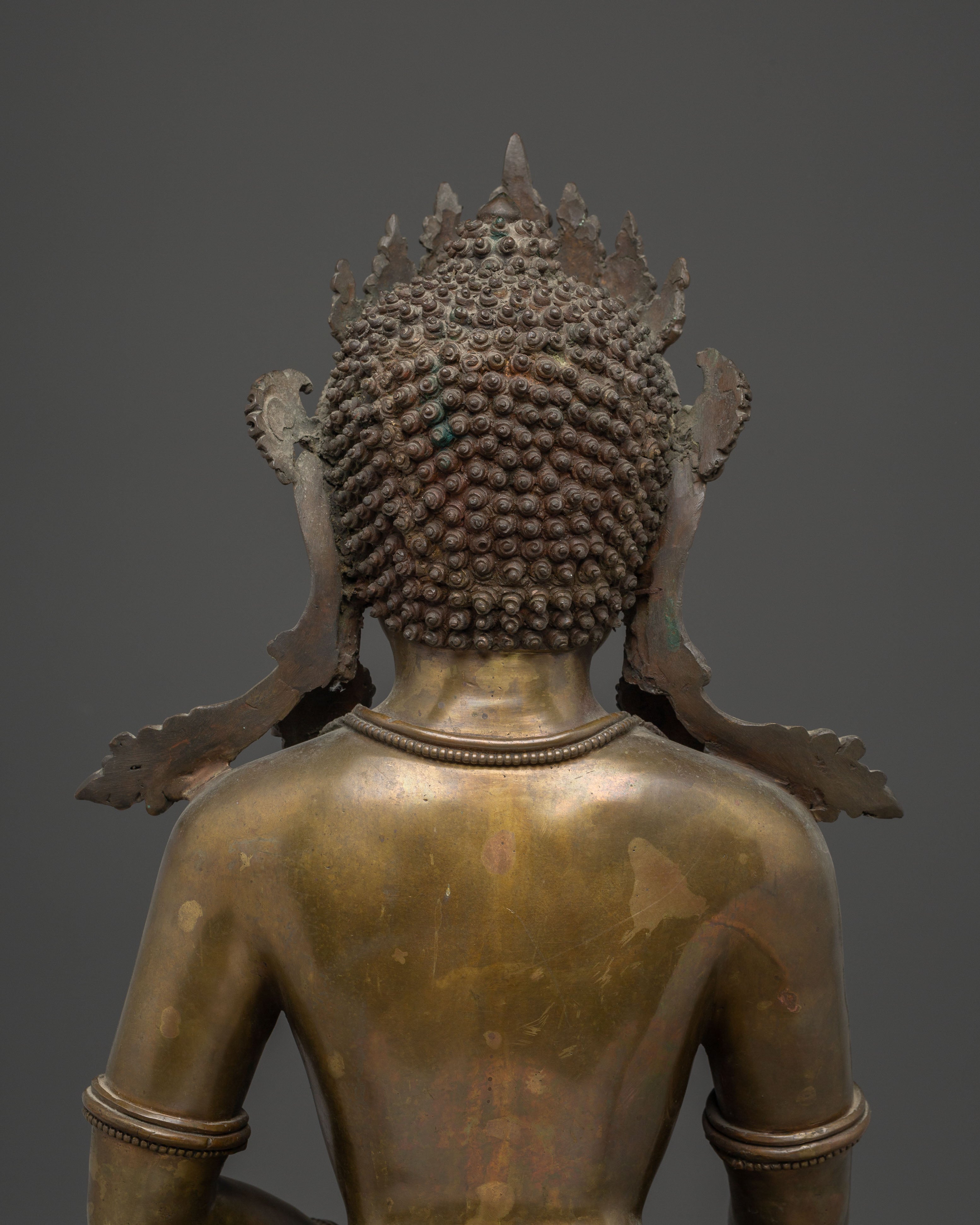 Nepalese Copper Statue of Shakyamuni Buddha | The Awakened One