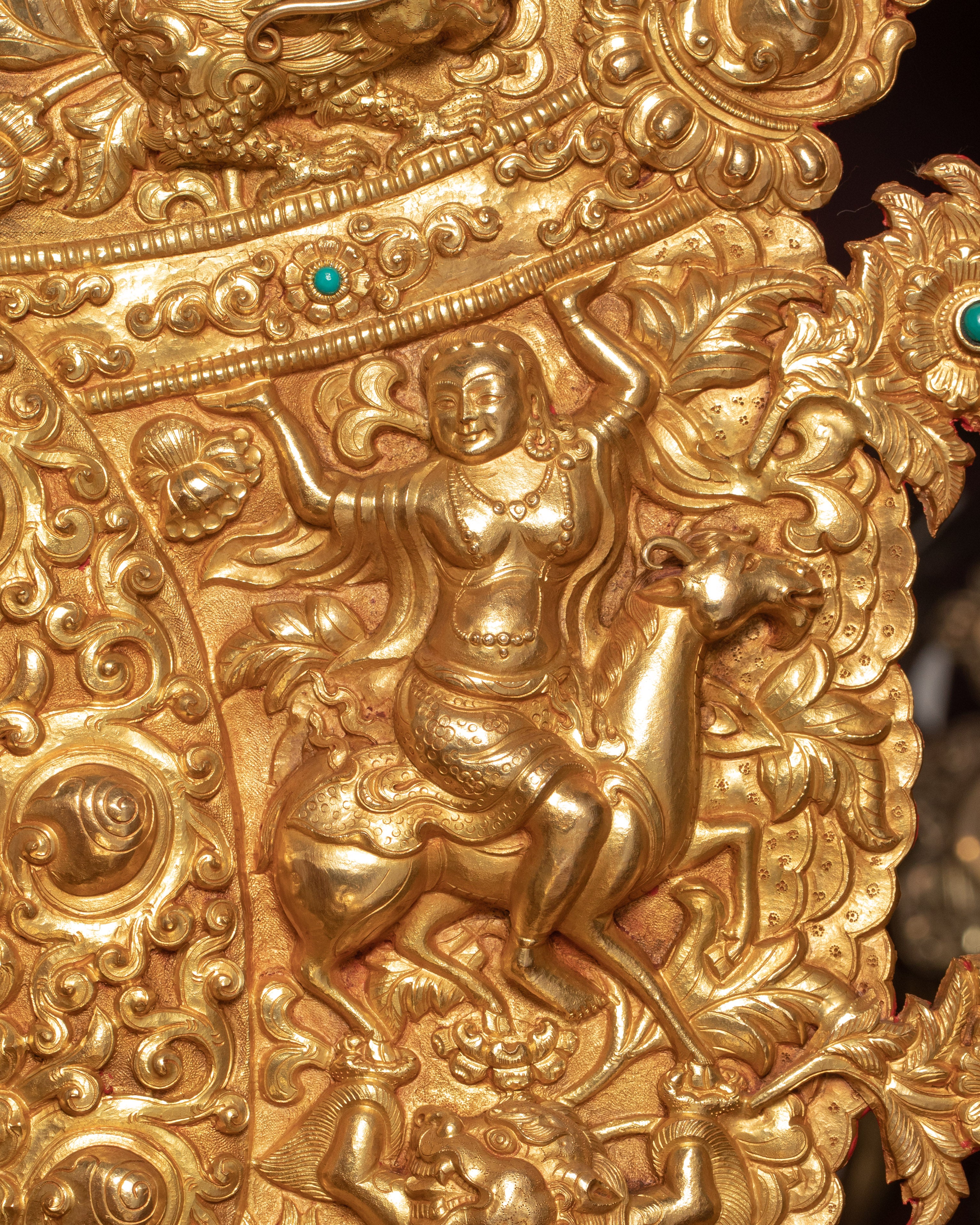 Magnificent Life-Size Statue of Shakyamuni Buddha