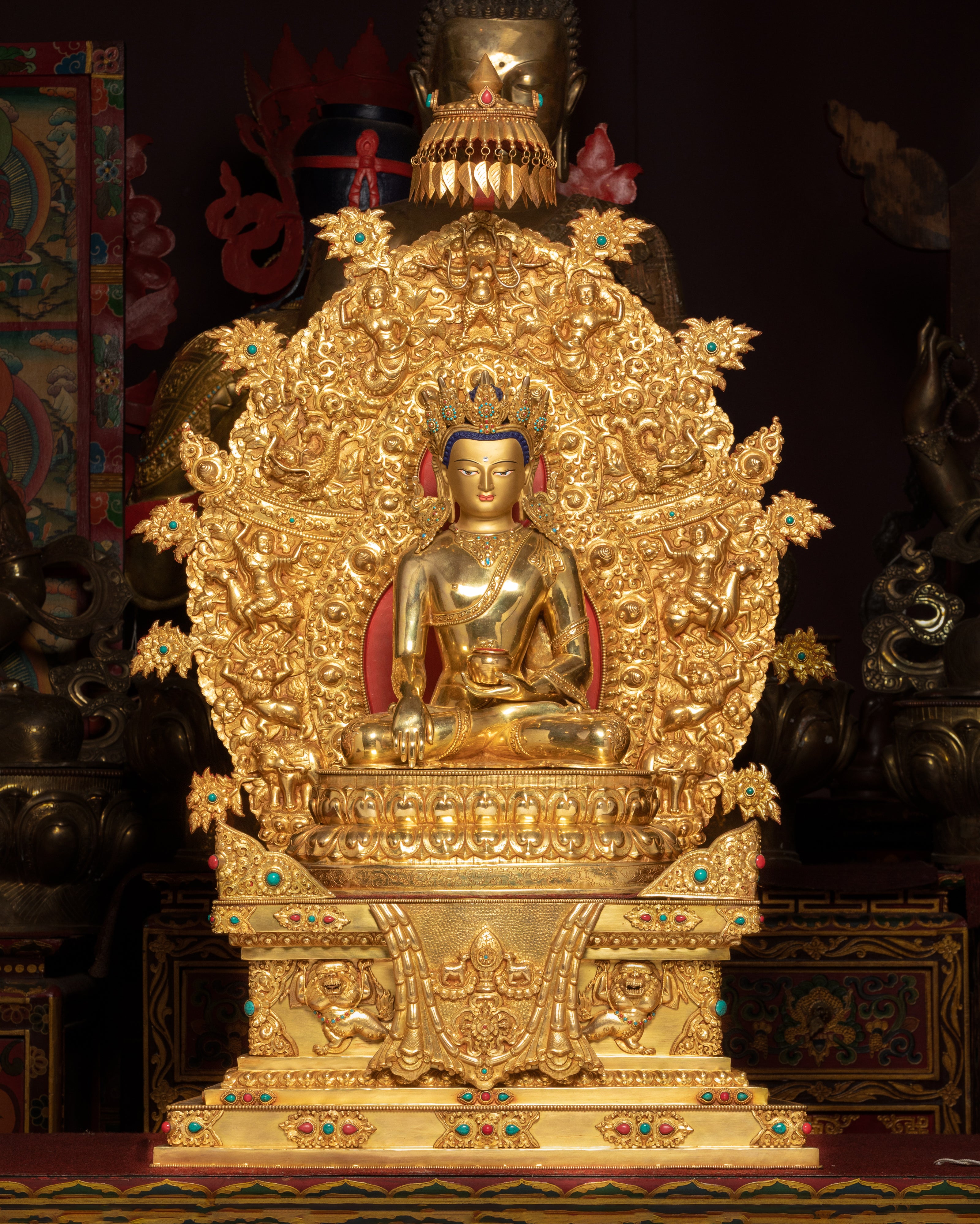Magnificent Life-Size Statue of Shakyamuni Buddha