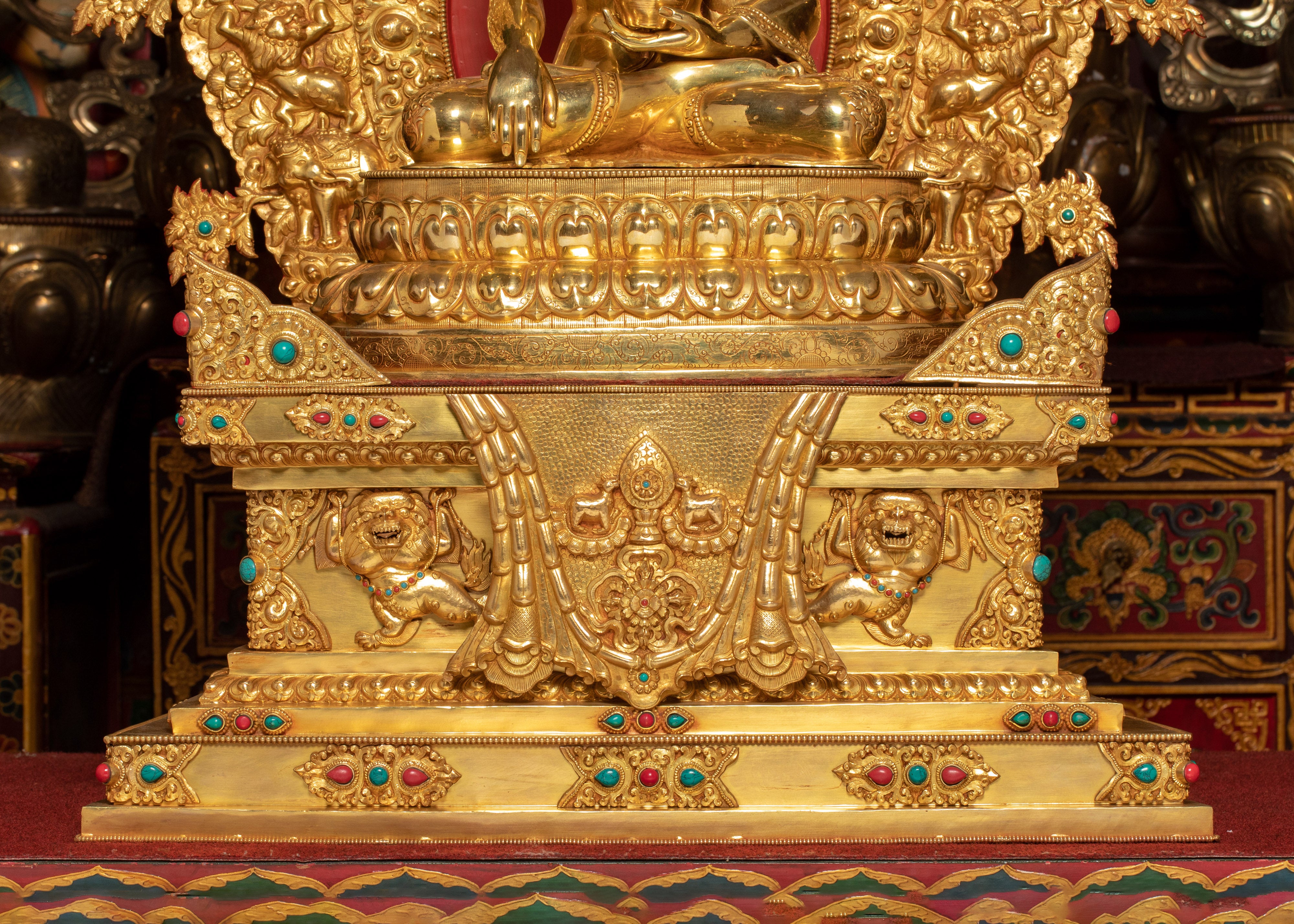 Magnificent Life-Size Statue of Shakyamuni Buddha