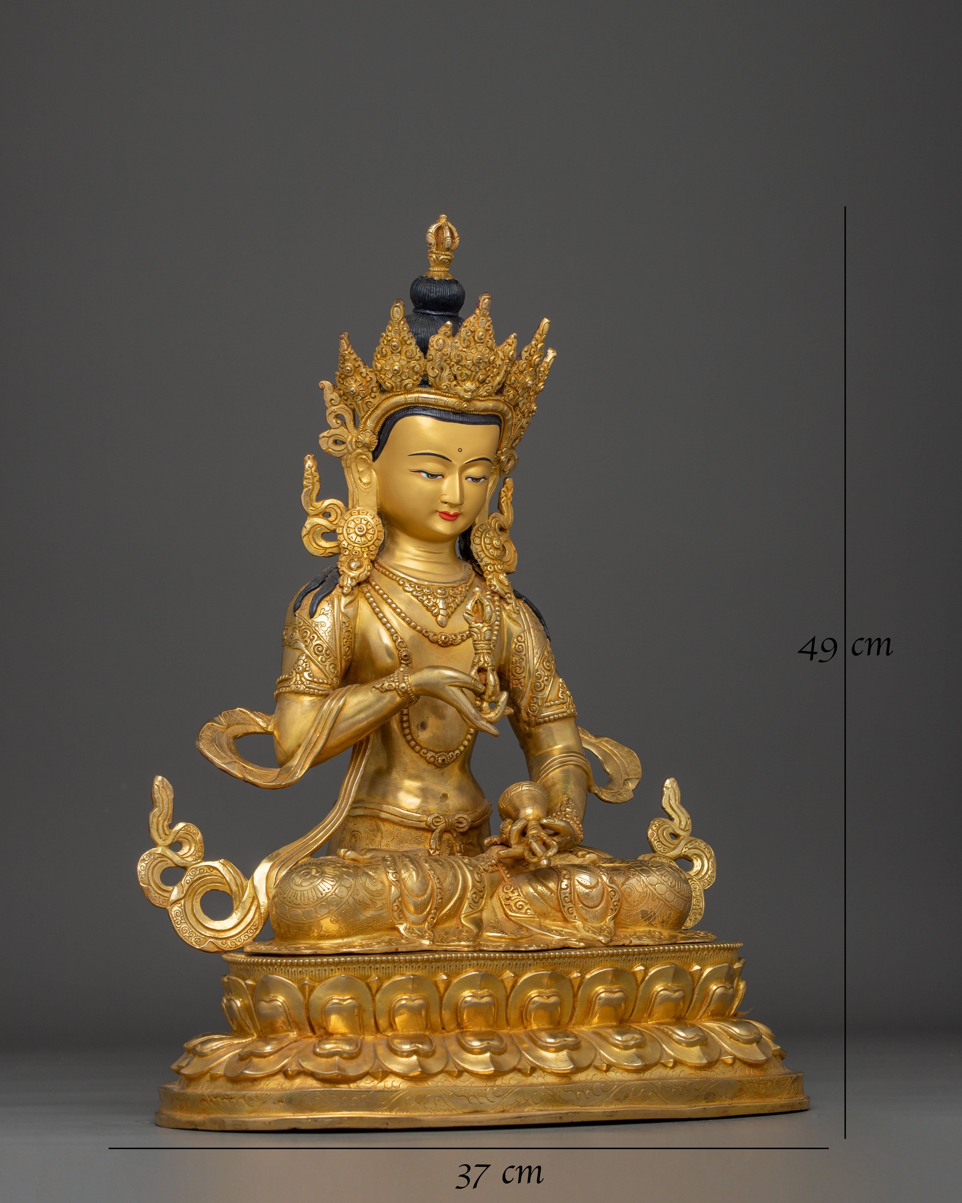 Golden Statue of Dorje Sempa 
