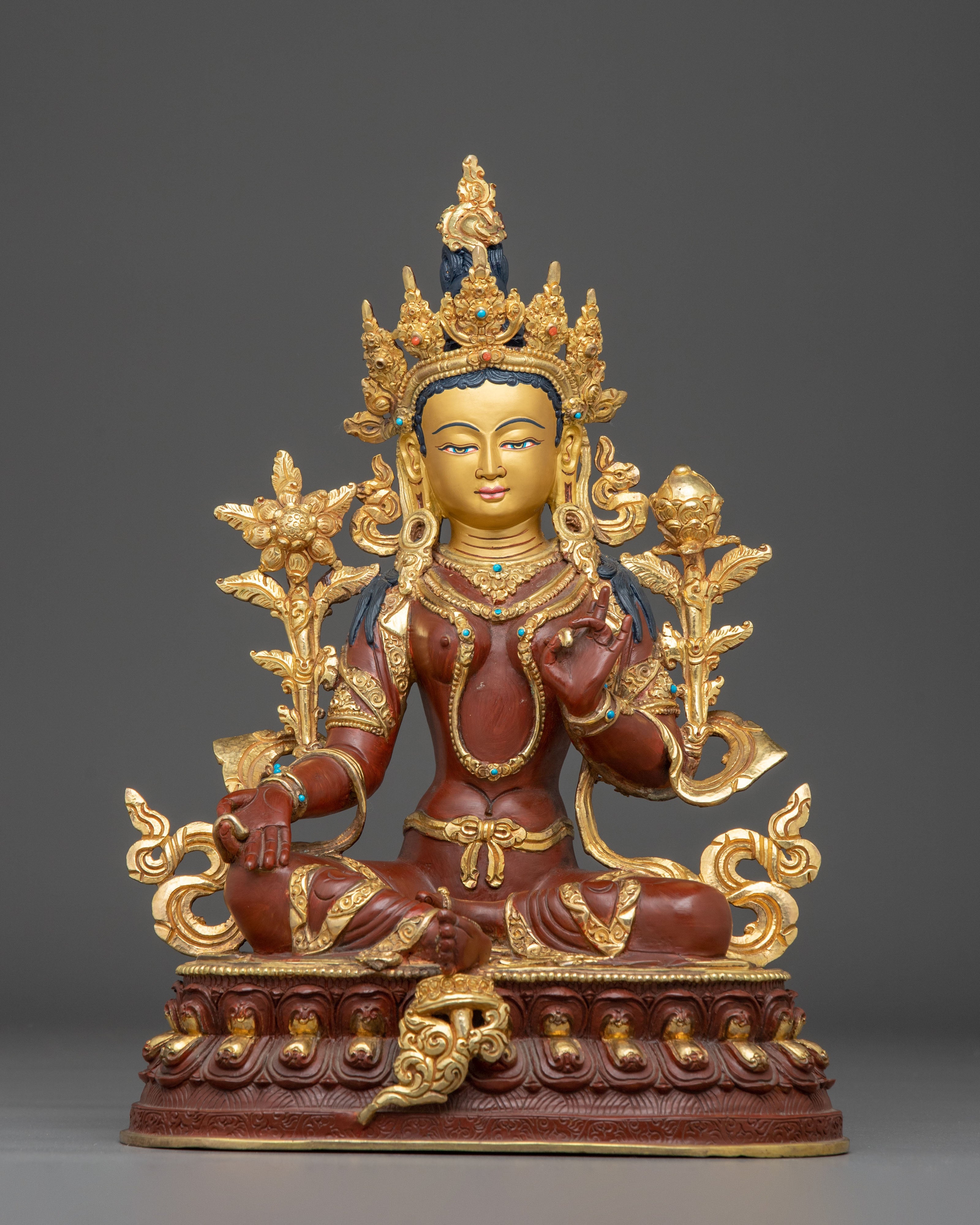 Shyama Tara Figurine: The Mother of Compassion and Action