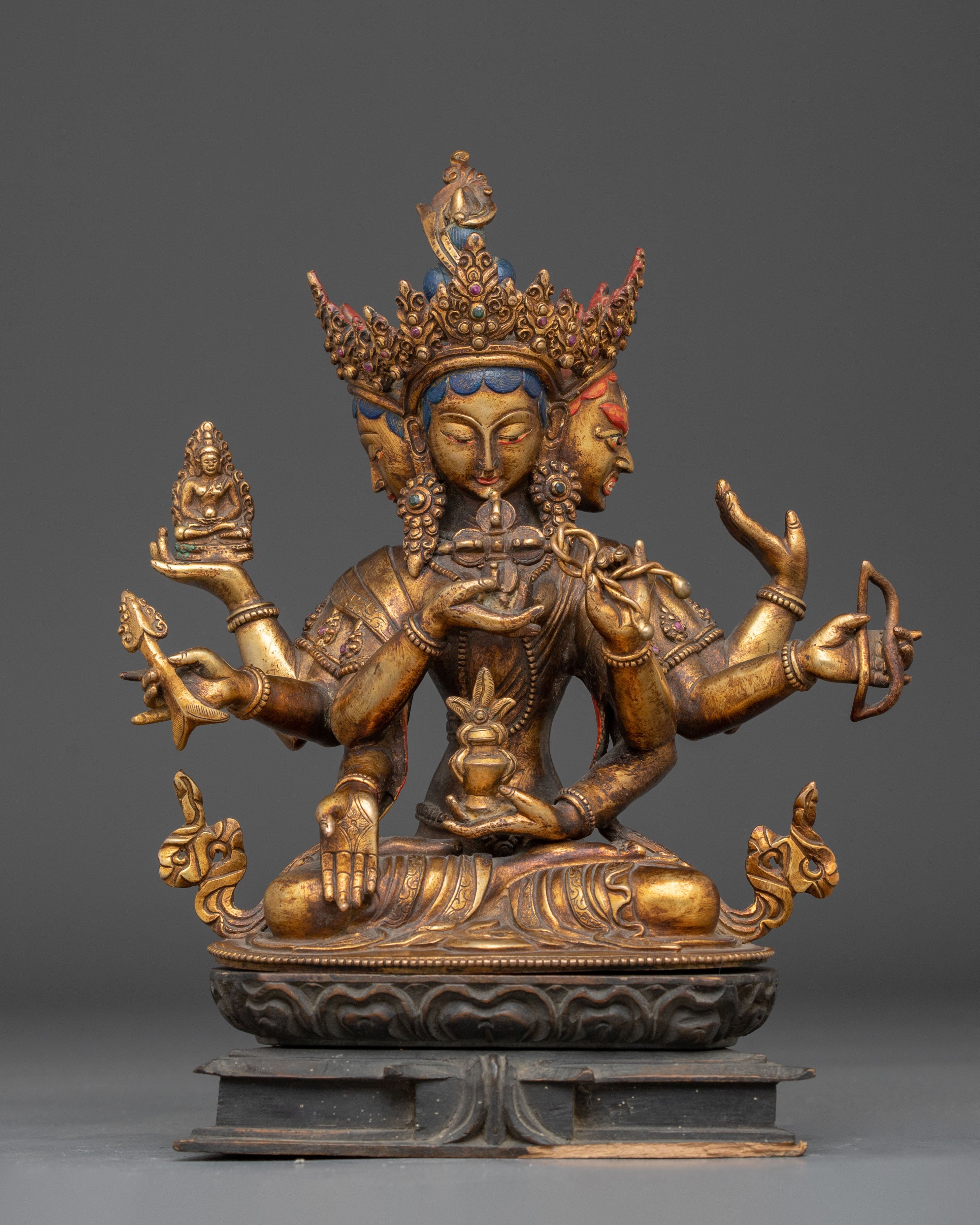 Himalayan Wrathful Deity Namgyalma Art