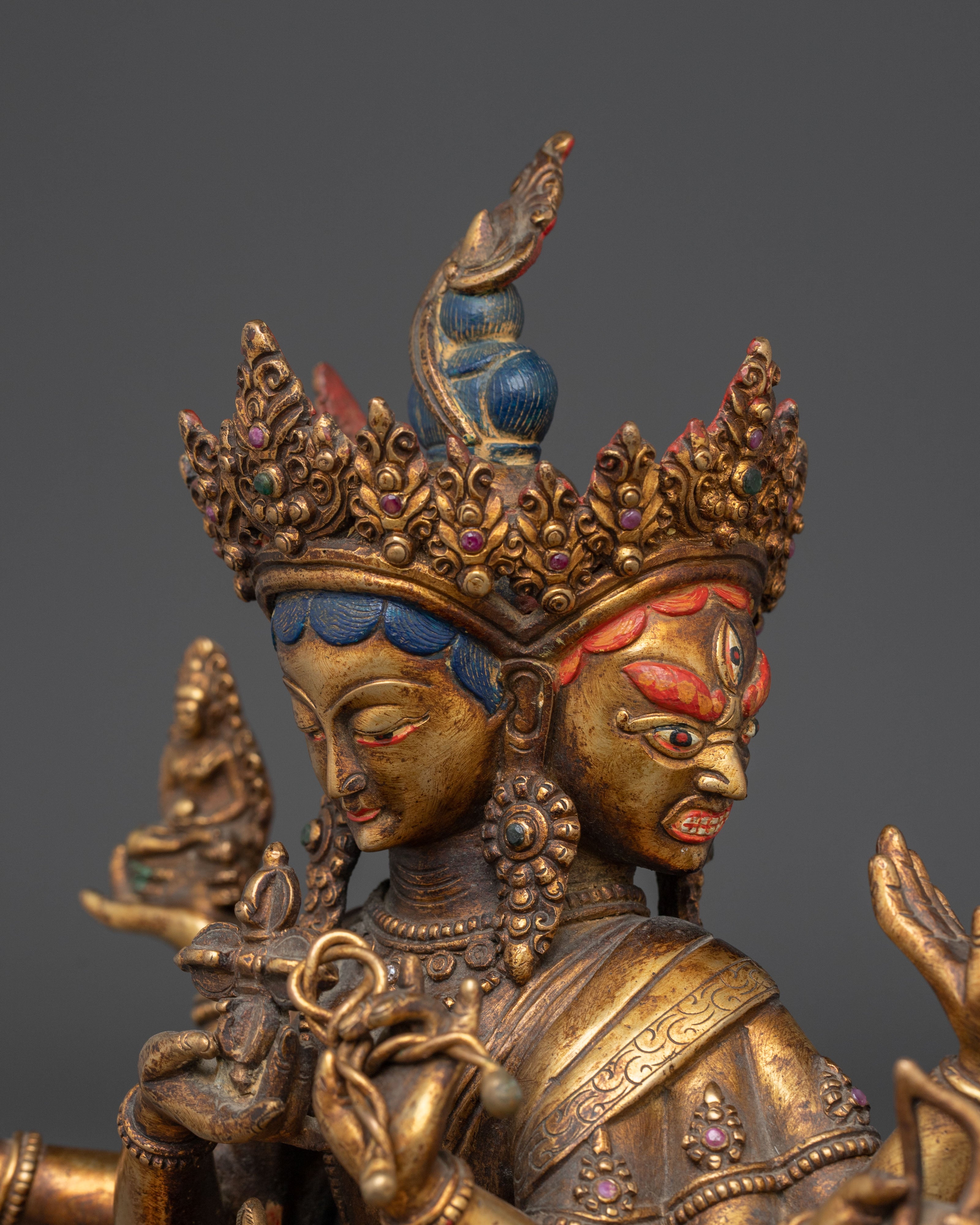 Himalayan Deity Namgyalma Art | Buddhist Healing Goddess