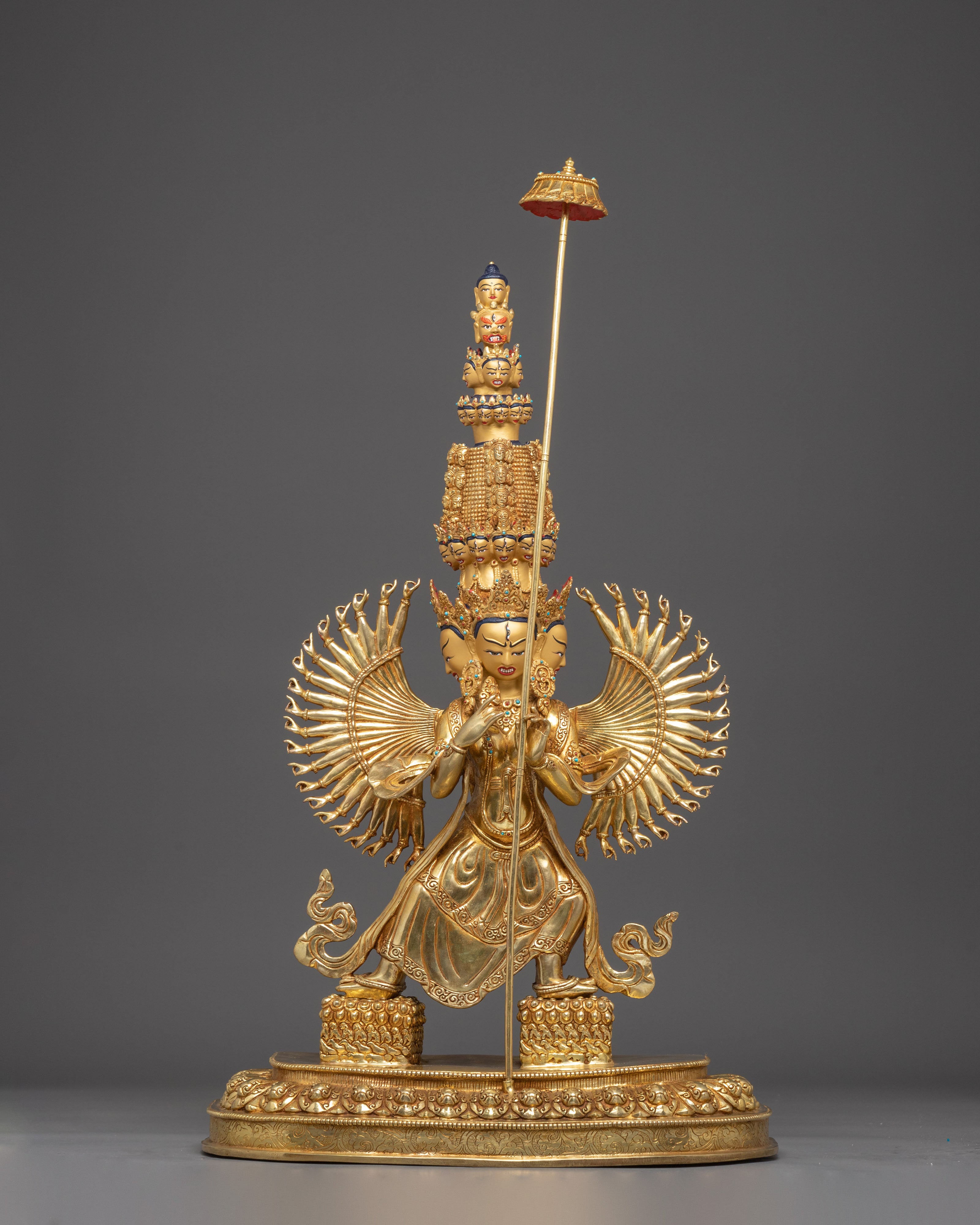 1000 Armed Dukar Statue : Countless Eyes Deity