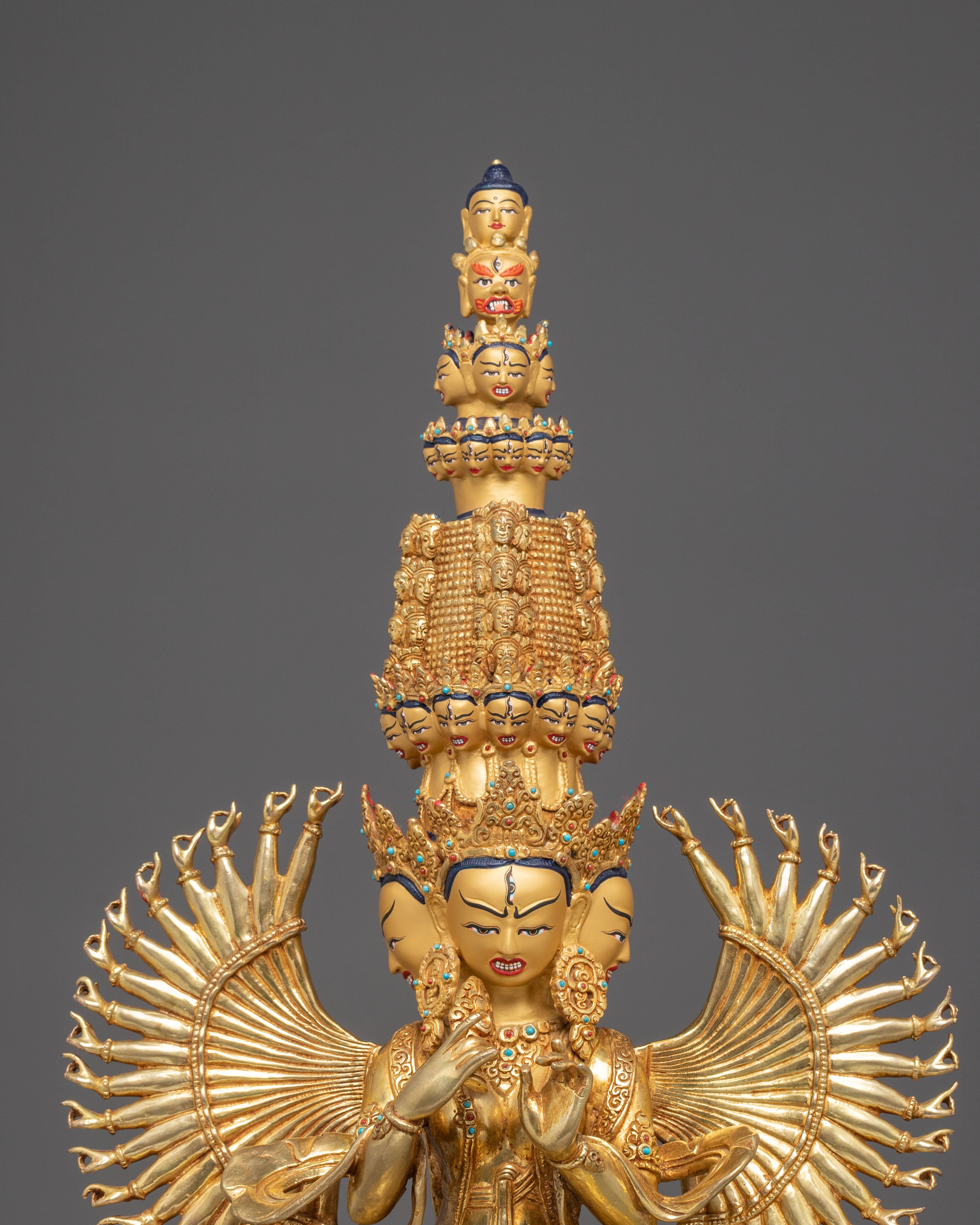 1000 Armed Dukar Statue : Countless Eyes Deity