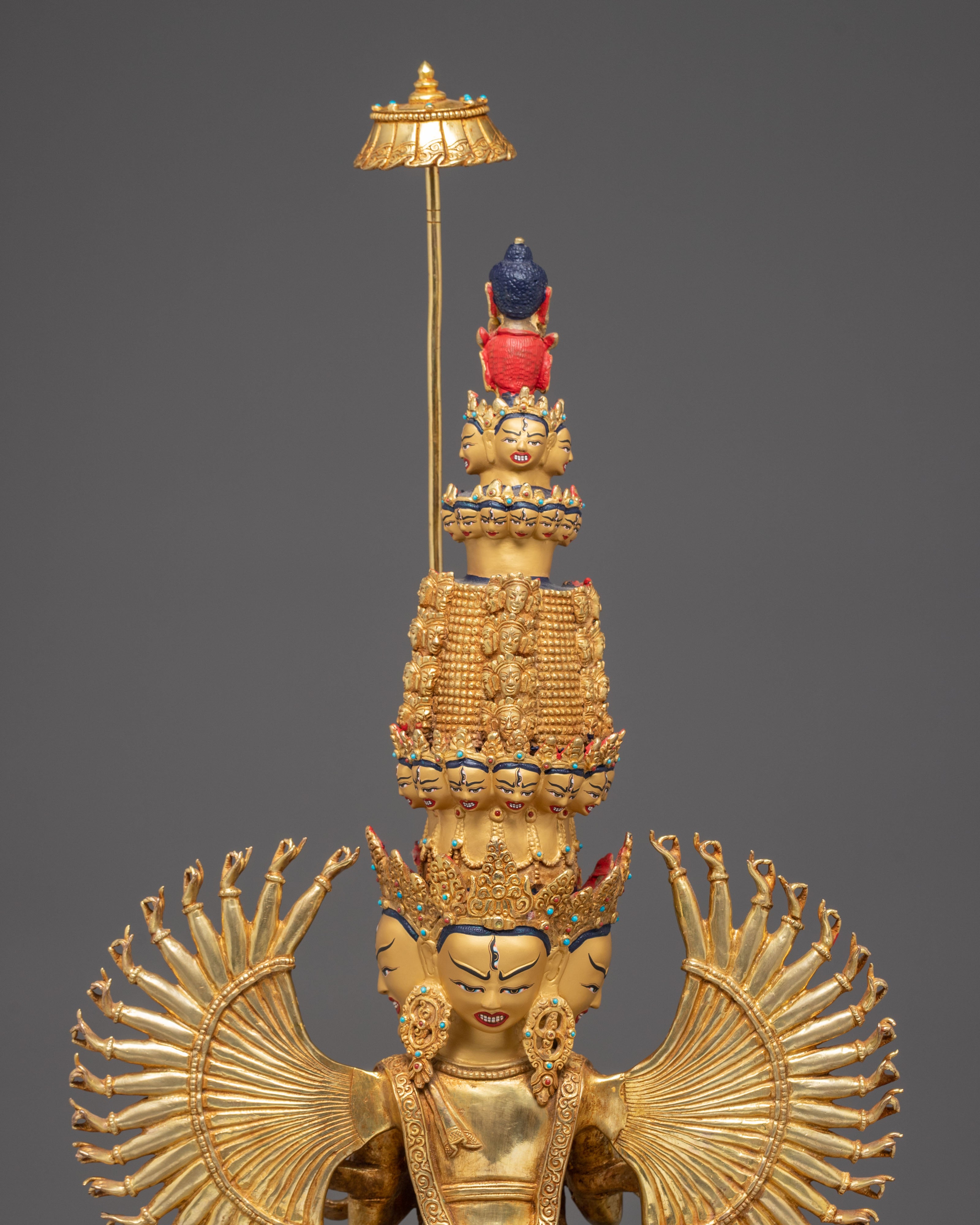 1000 Armed Dukar Statue : Countless Eyes Deity