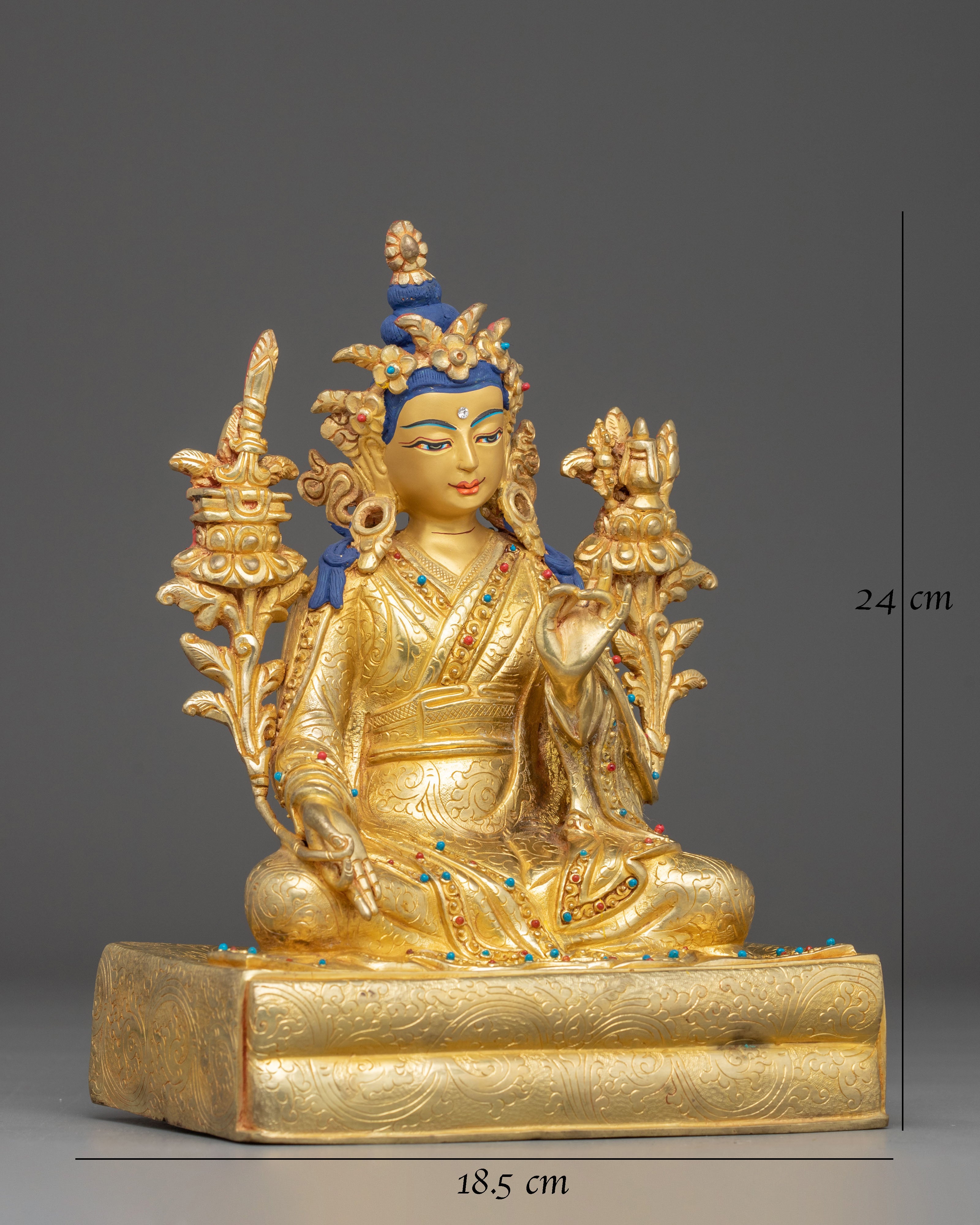 Statue of Yuthok Yonten Gonpo 