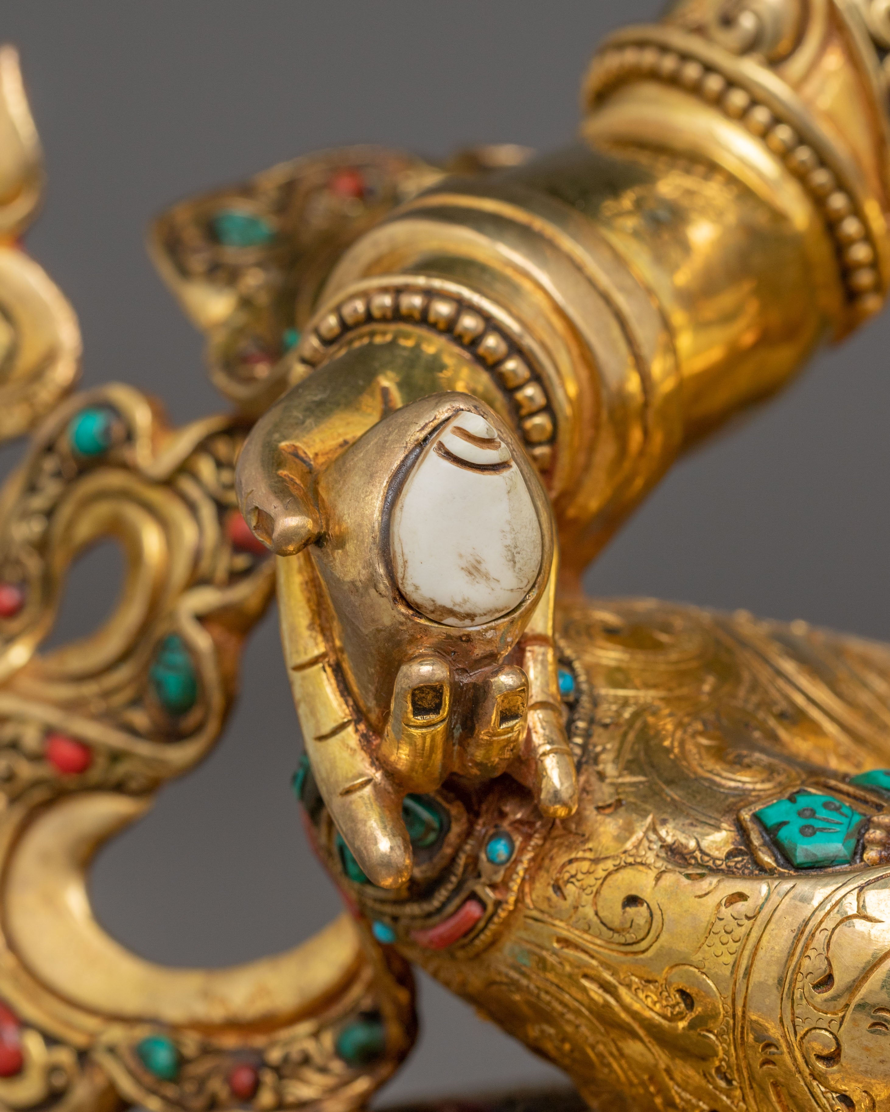 Statue of Wealth Icon Dzambhala | Symbol of Abundance