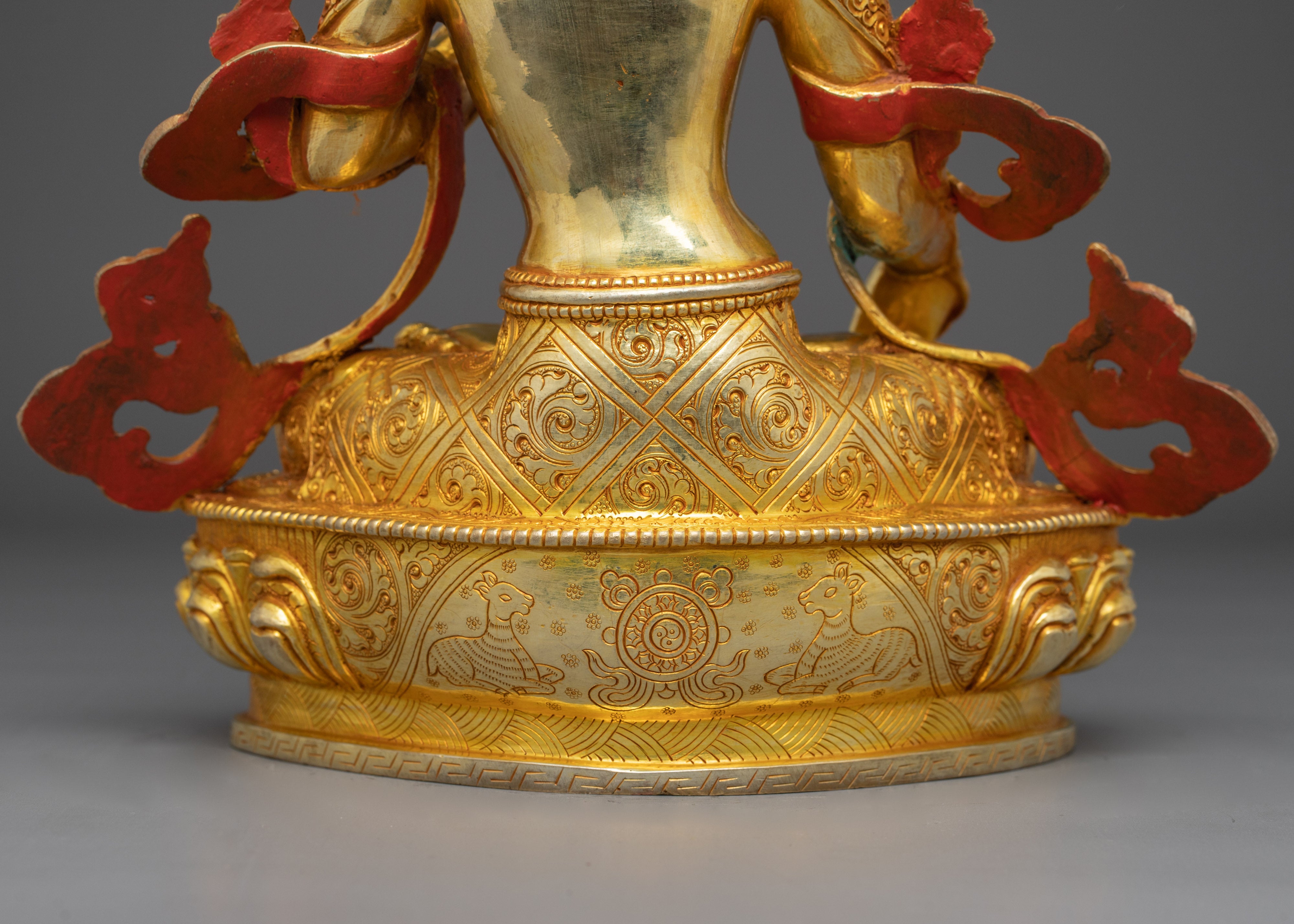 Statue of White Tara: Healing Buddhist Goddess