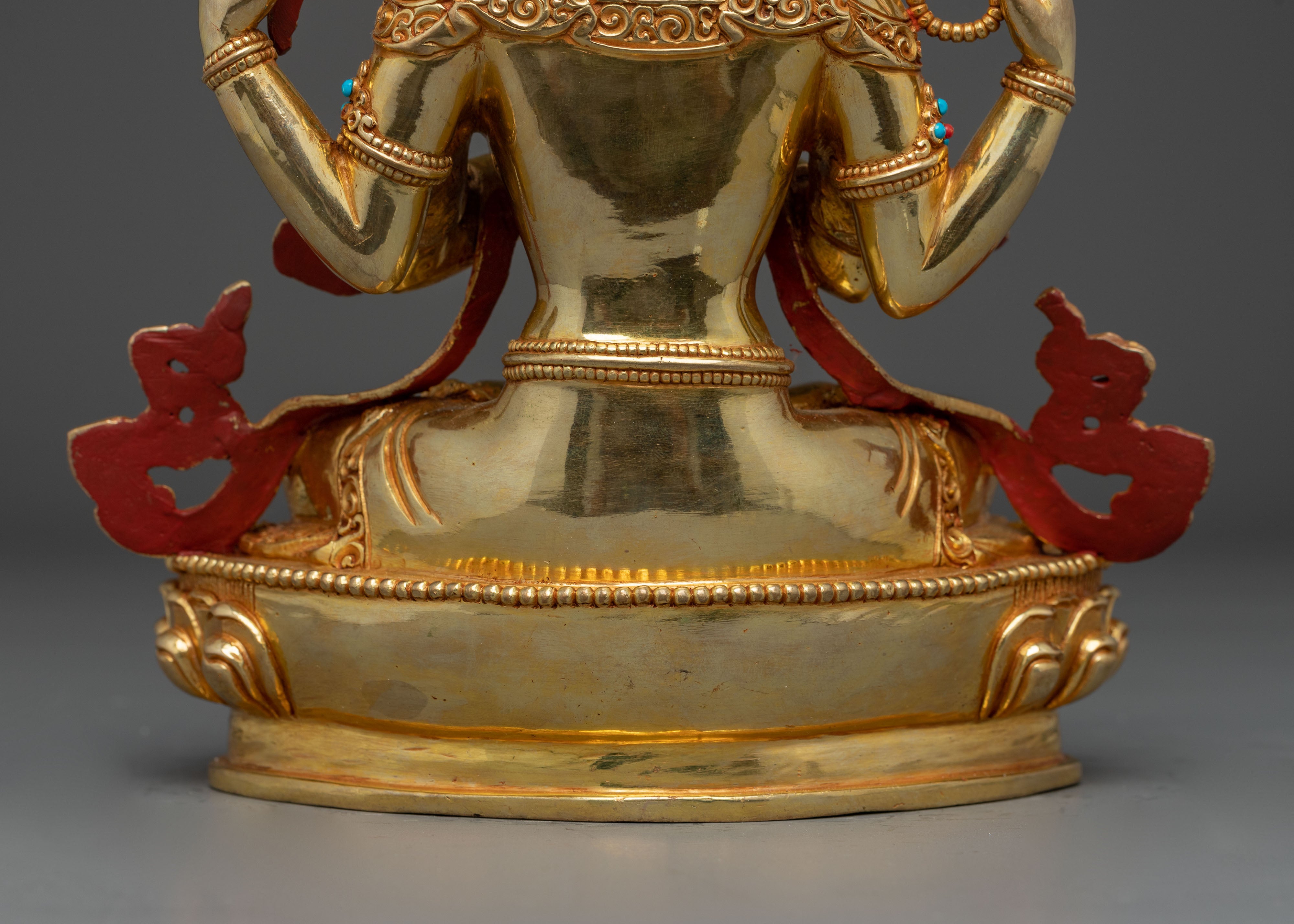 Handcrafted Chenrezig Statue: The Compassionate Bodhisattva