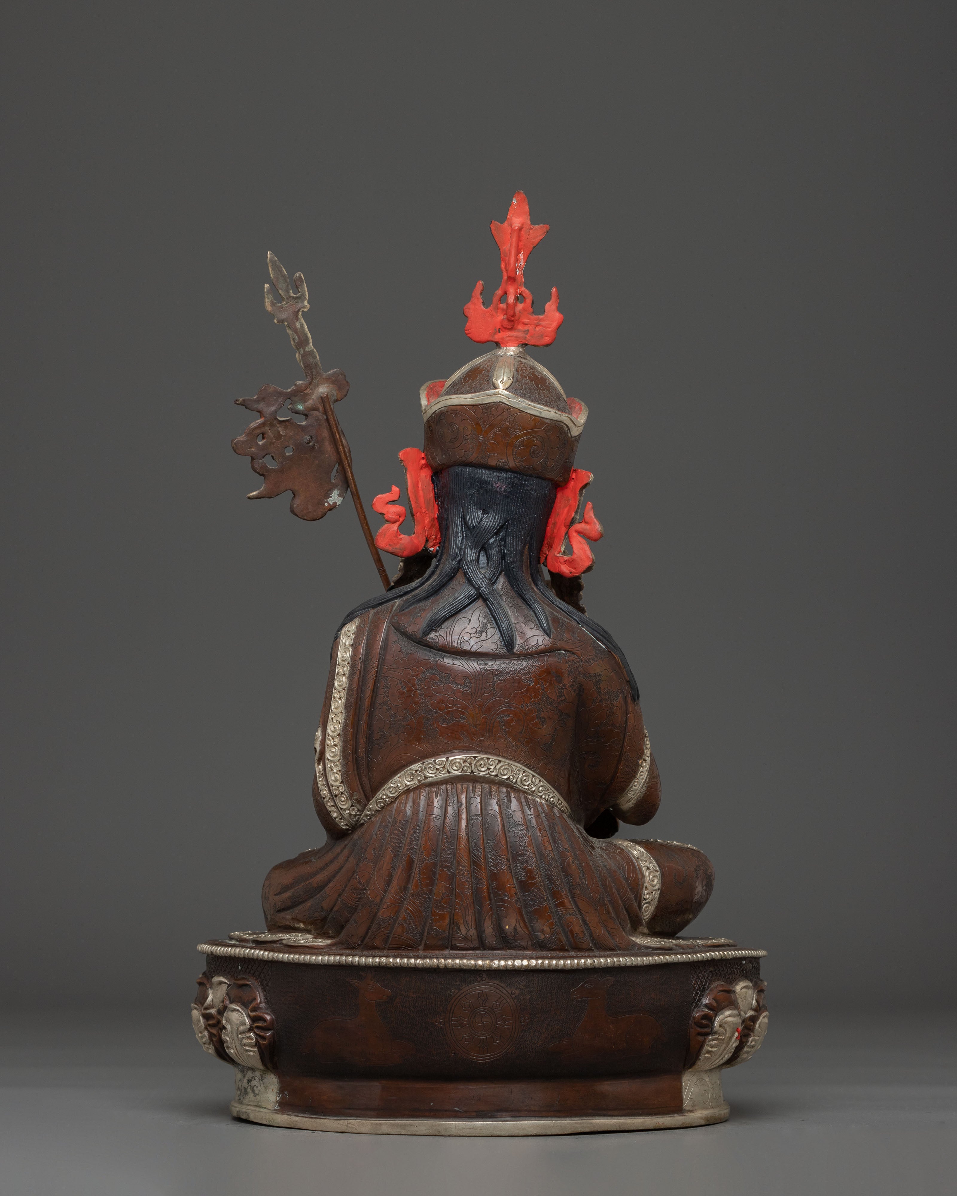 Copper Statue of Guru Tsyoke Dorje | Guru Rinpoche Manifestation