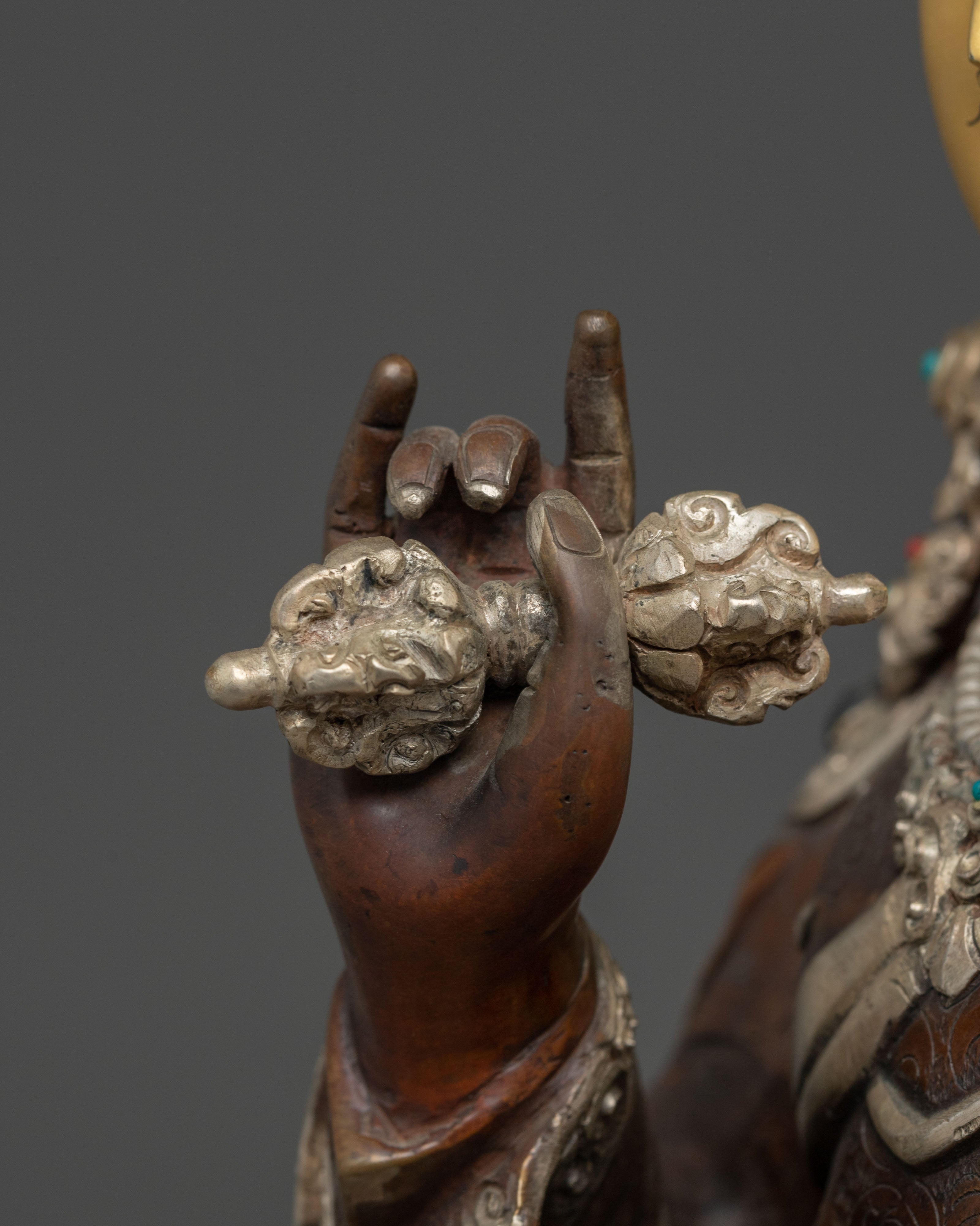 Copper Statue of Guru Tsyoke Dorje | Guru Rinpoche Manifestation