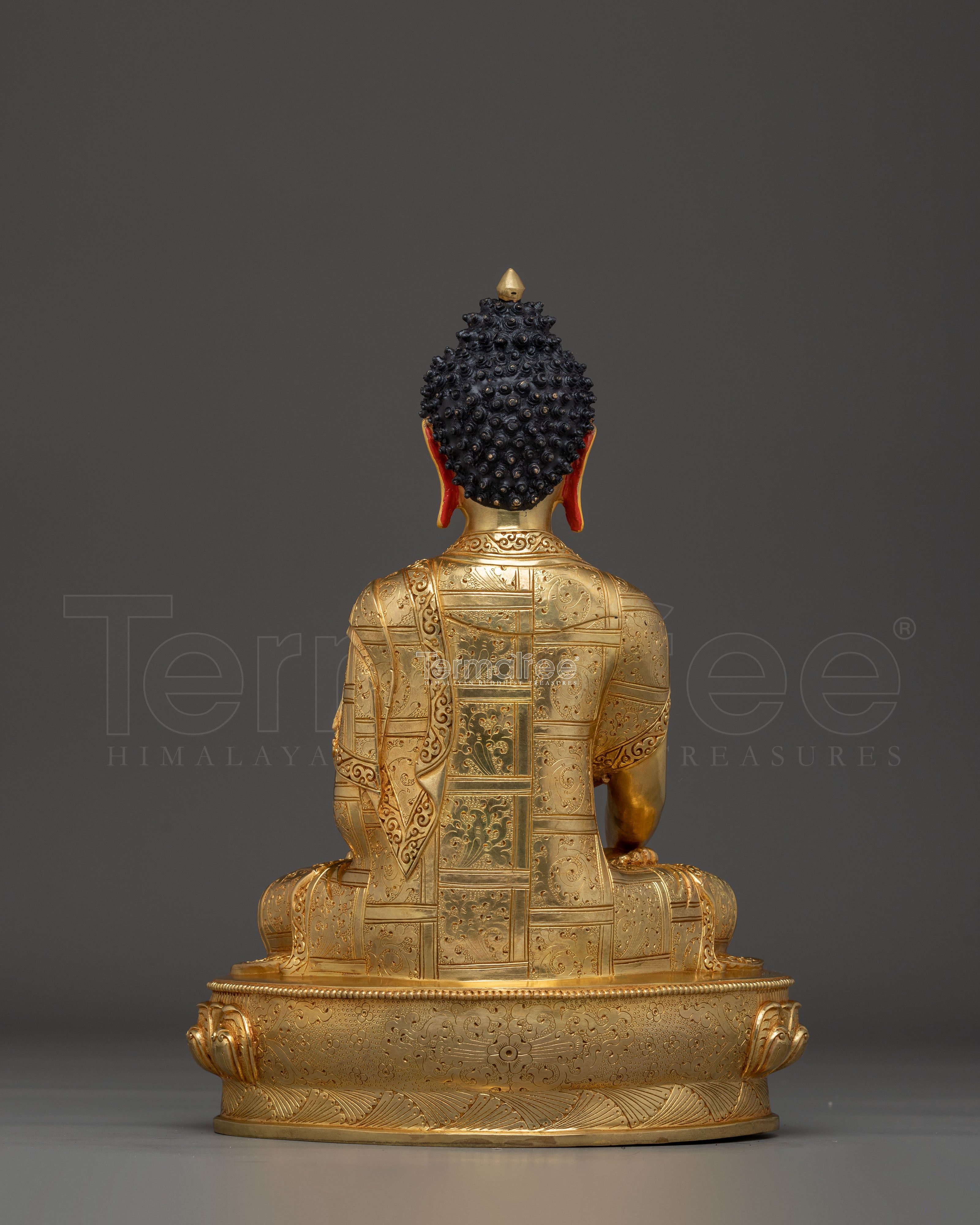 Radiant 13.4 Inch Shakyamuni Buddha Statue | Symbol of Wisdom