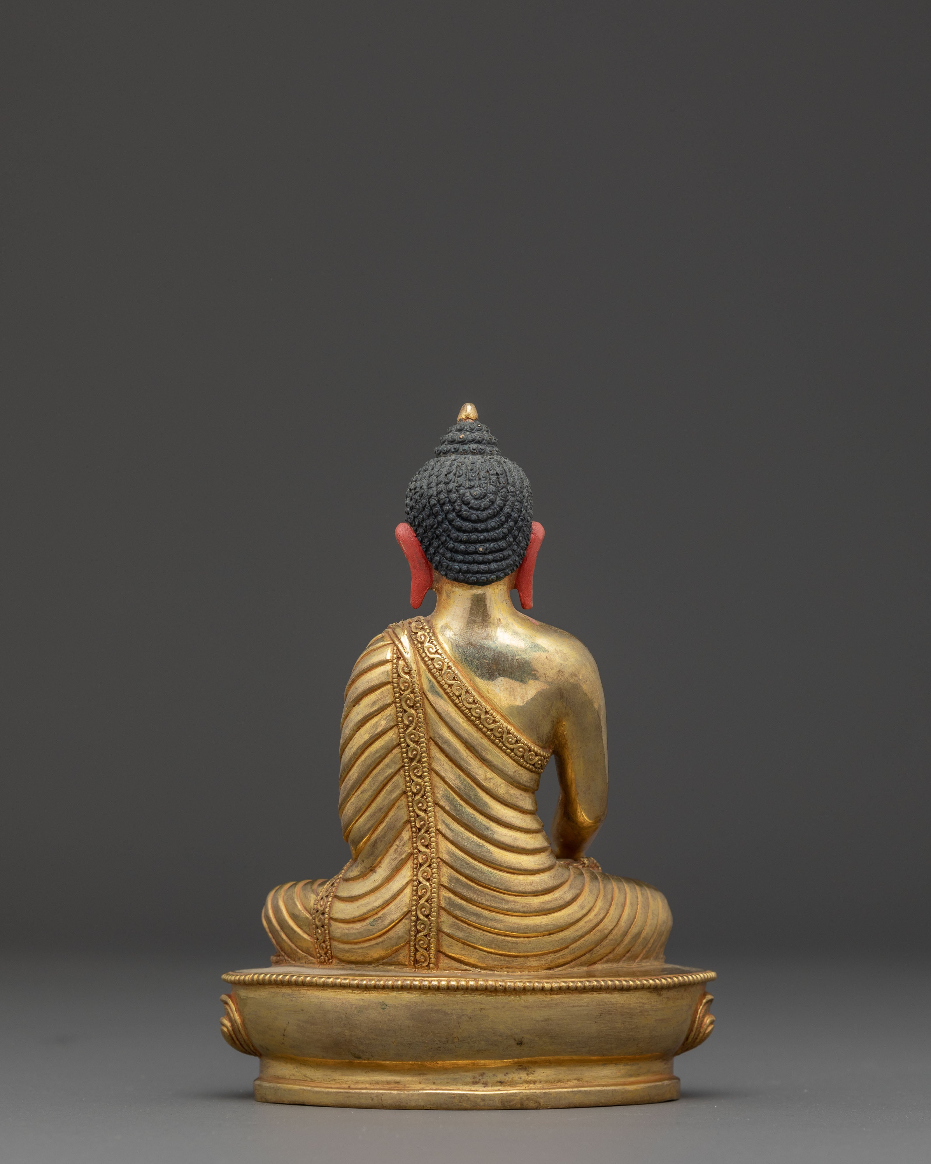 Golden Sculpture of Buddha Shakyamuni | The Awakened One