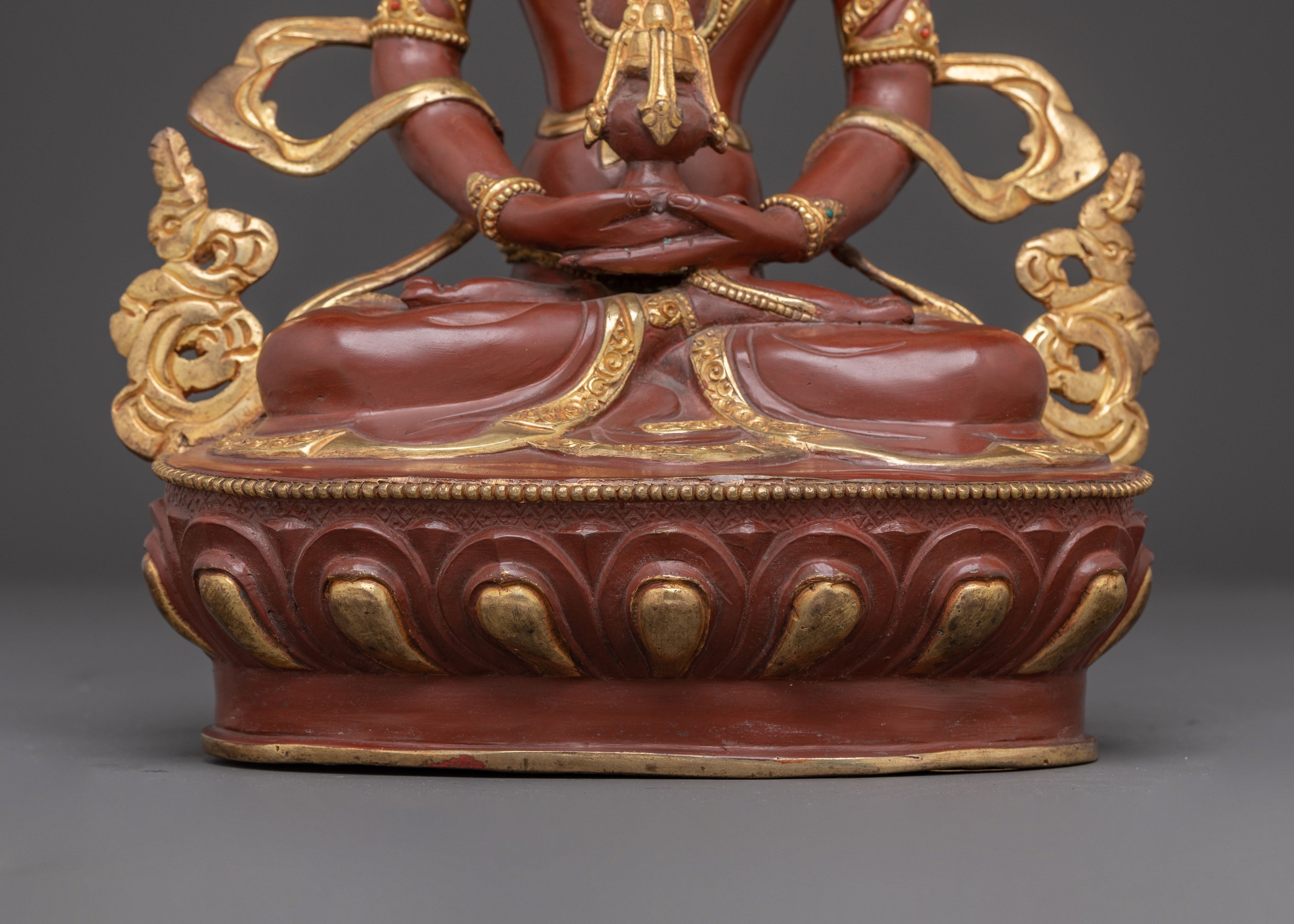 Amitayus Statue : Buddha of  Enlightenment and Liberation