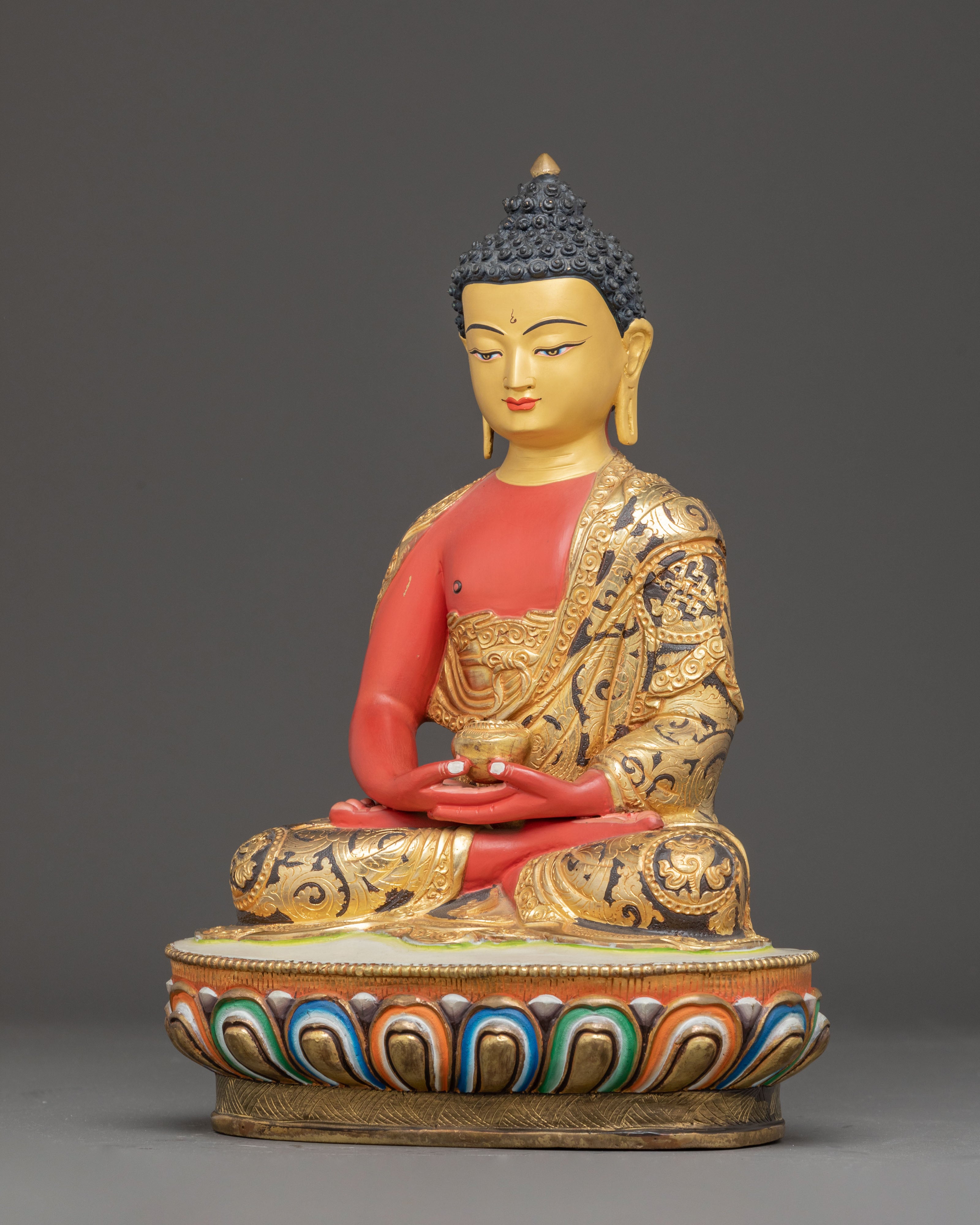 Himalayan Statue of Buddha Amitabha | Ruler of the Pure Land