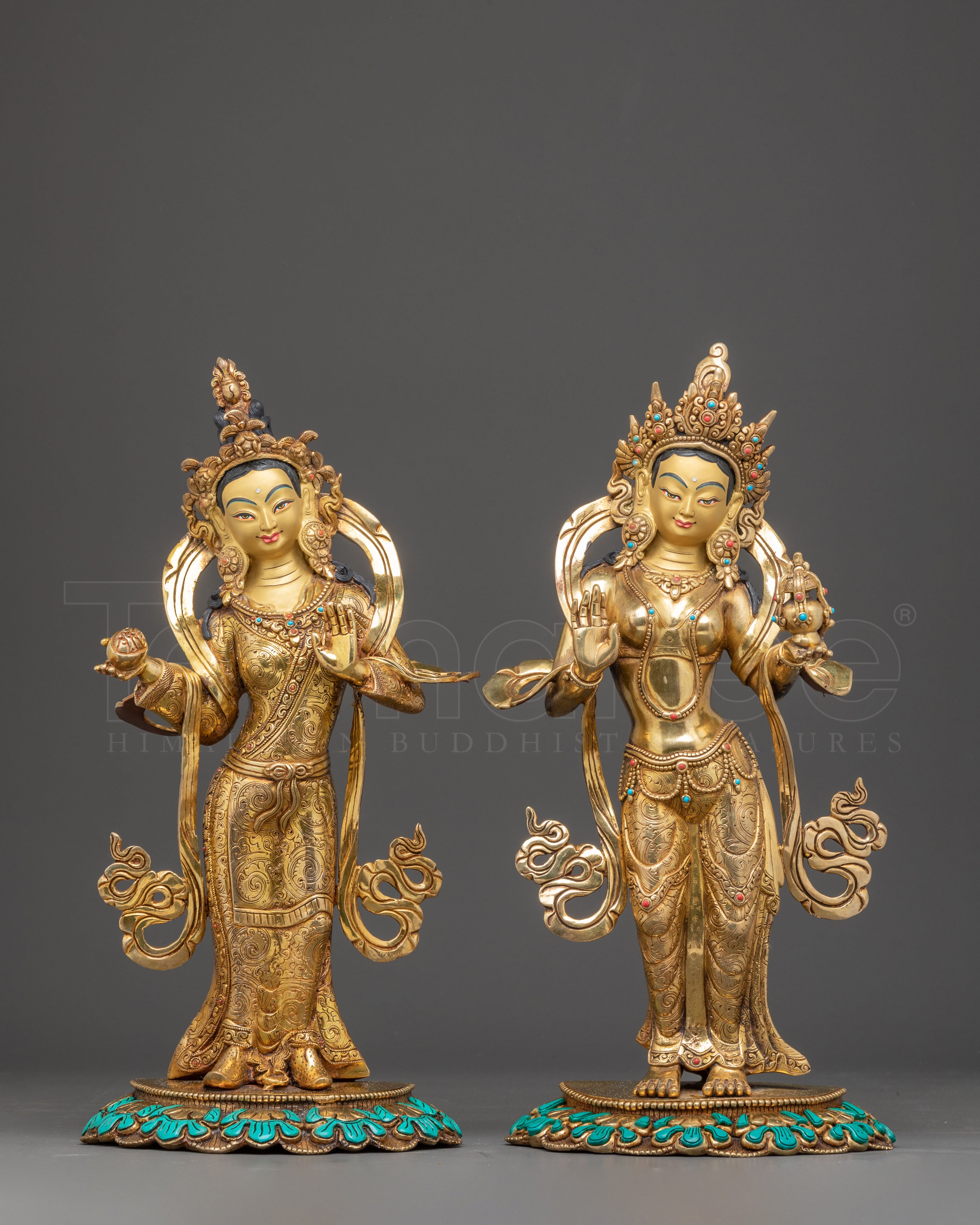 Yeshe Tshogyal and Mandharva Set | Consorts of Guru Rinpoche