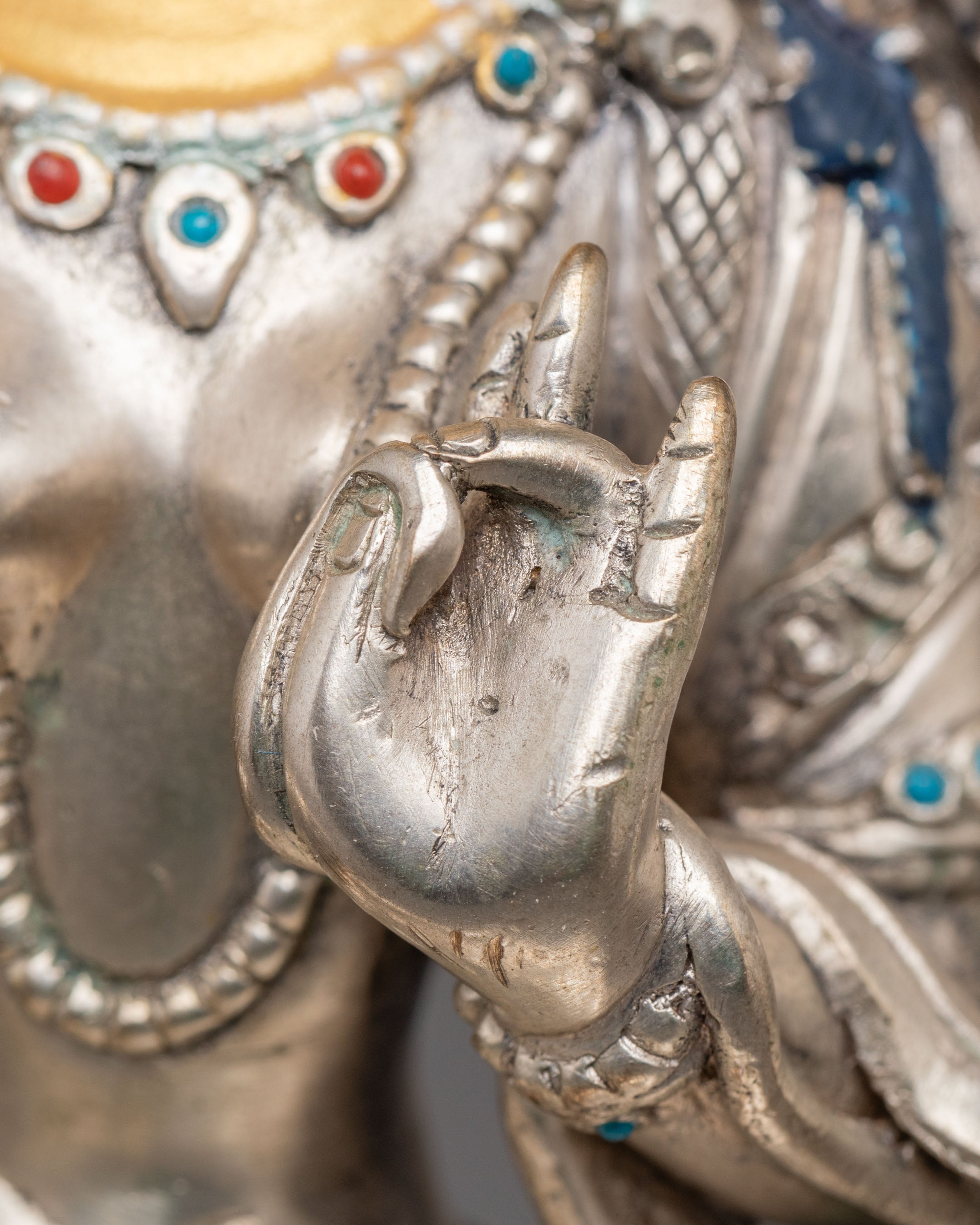 Green Tara, Protector Deity: Nepali handcrafted Art