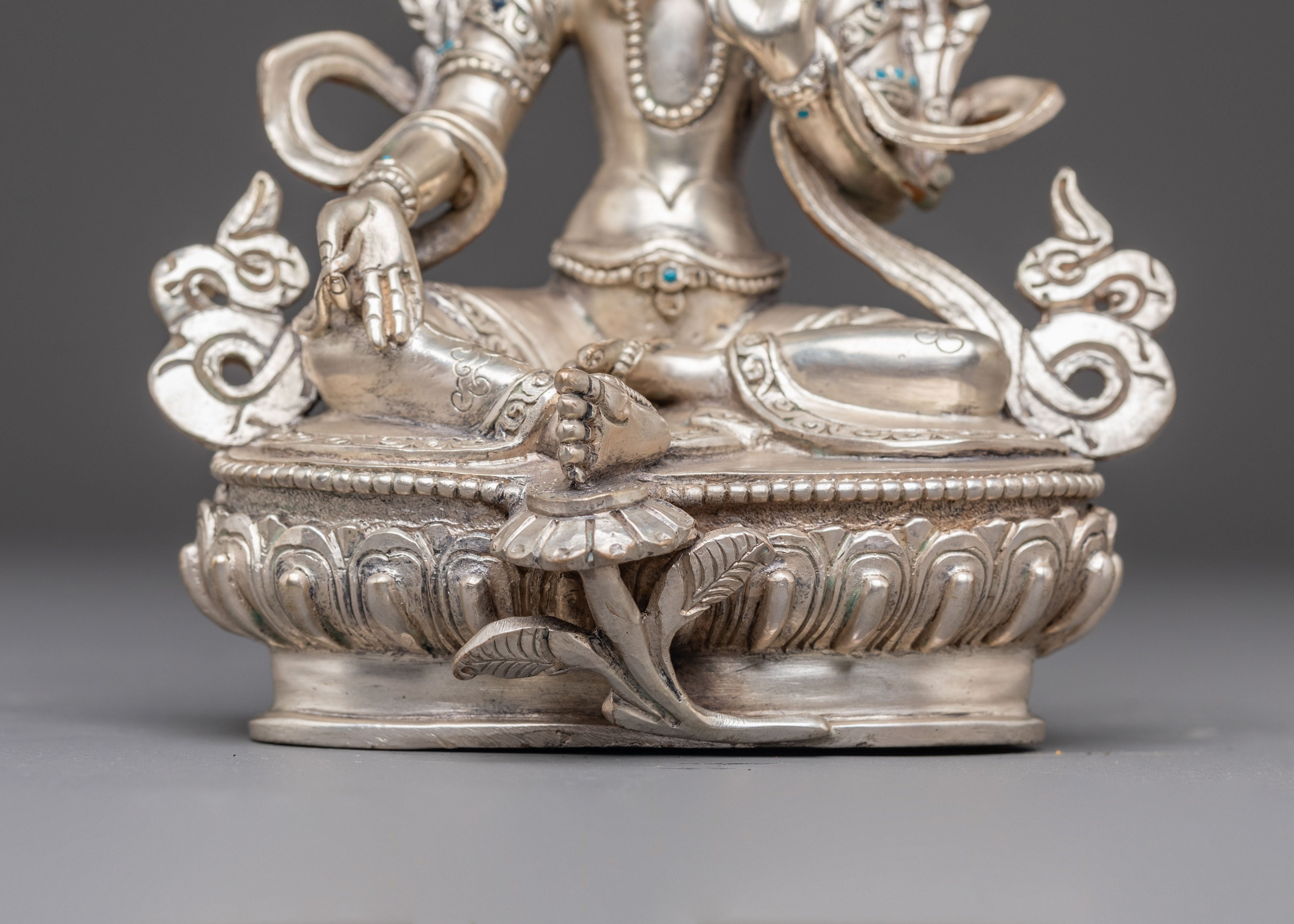 Green Tara, Protector Deity: Nepali handcrafted Art