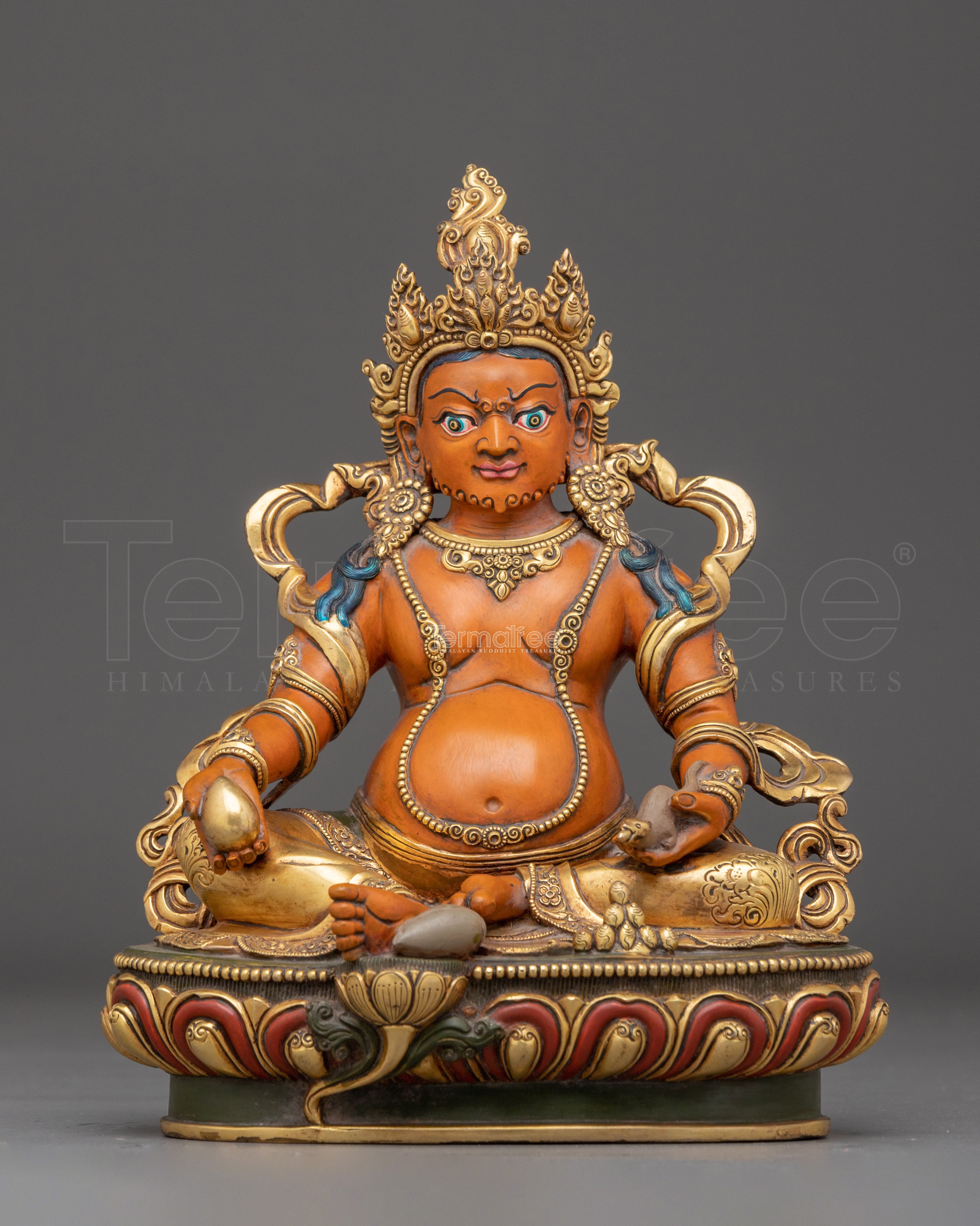 Statue of Abundance Deity Dzambhala | Symbol of Wealth