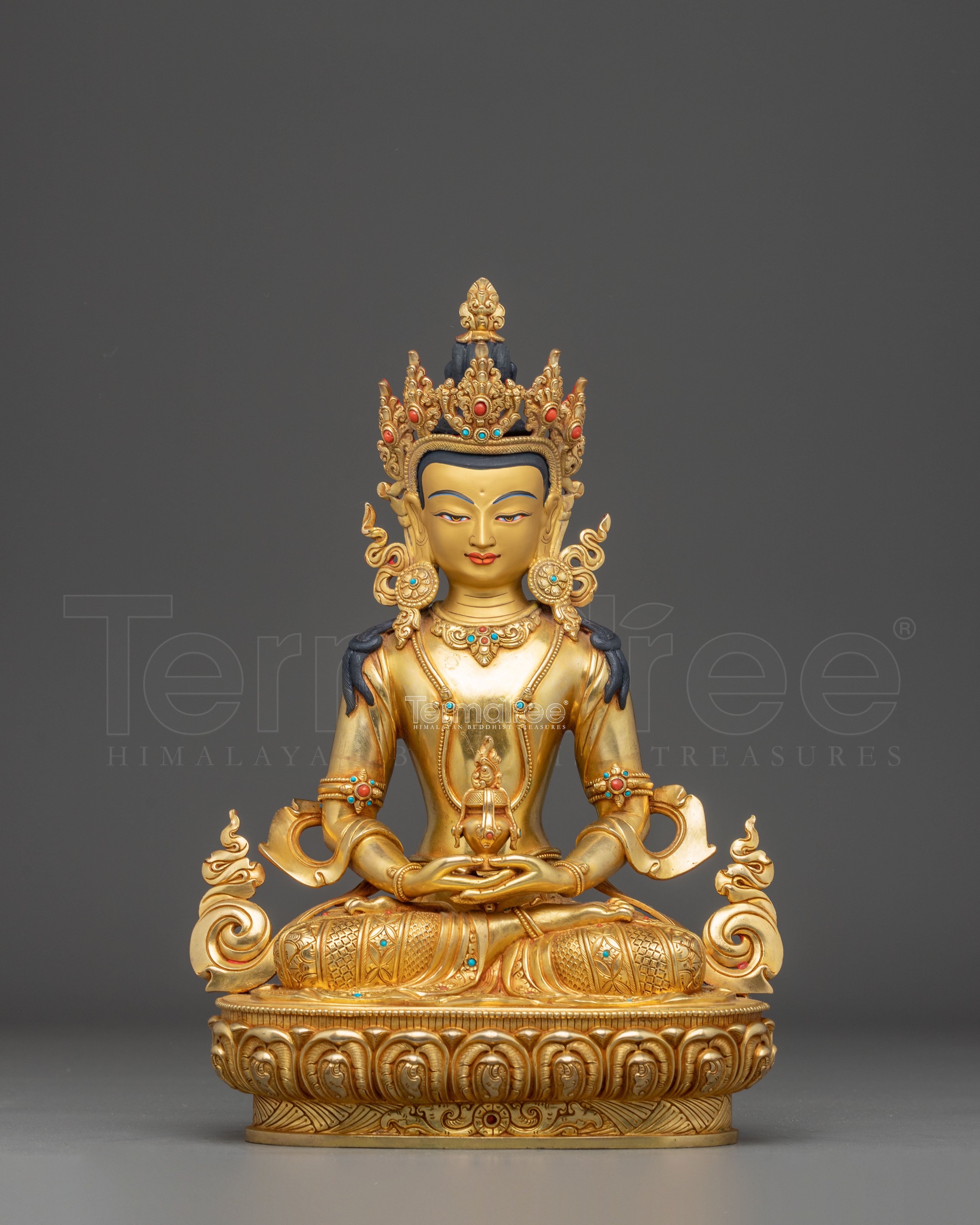 Statue of Longevity Buddha Amitayus | Buddha of Infinite Light