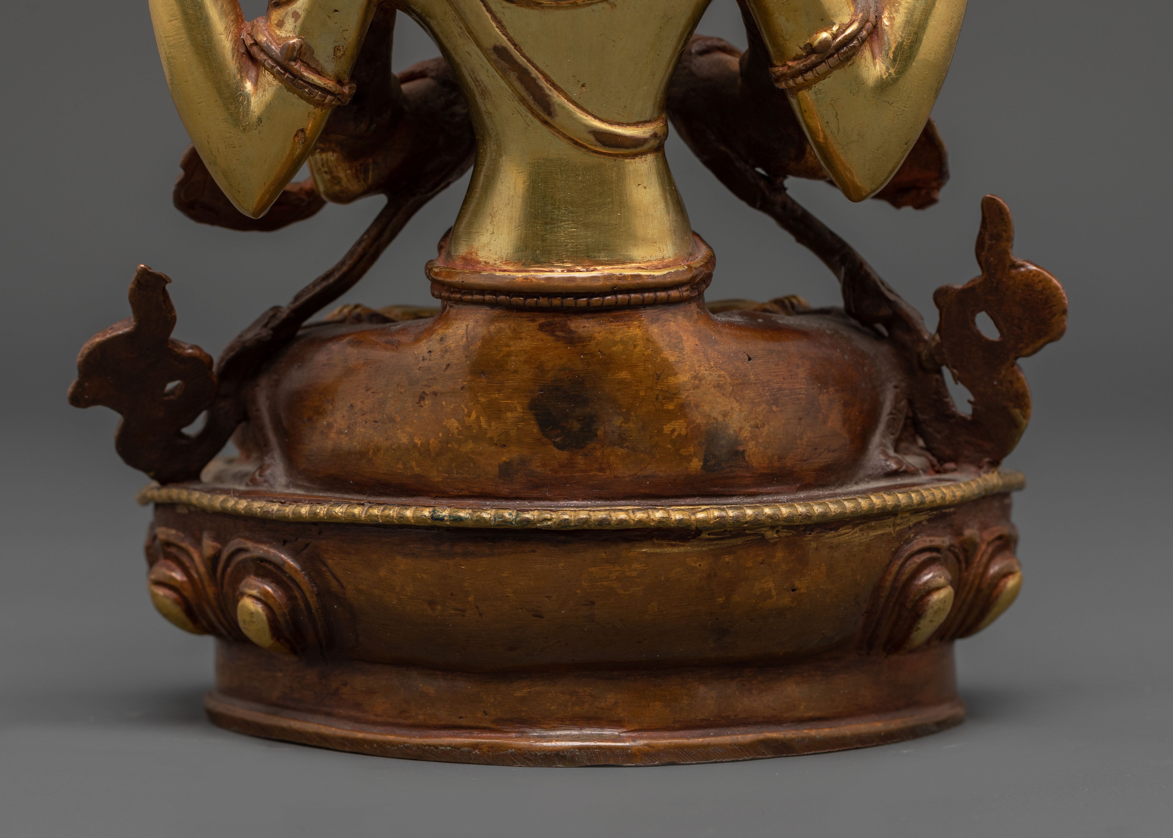 8.8 Inch Chenrezig Bodhisattva Statue | Himalayan Avalokiteshvara Sculpture
