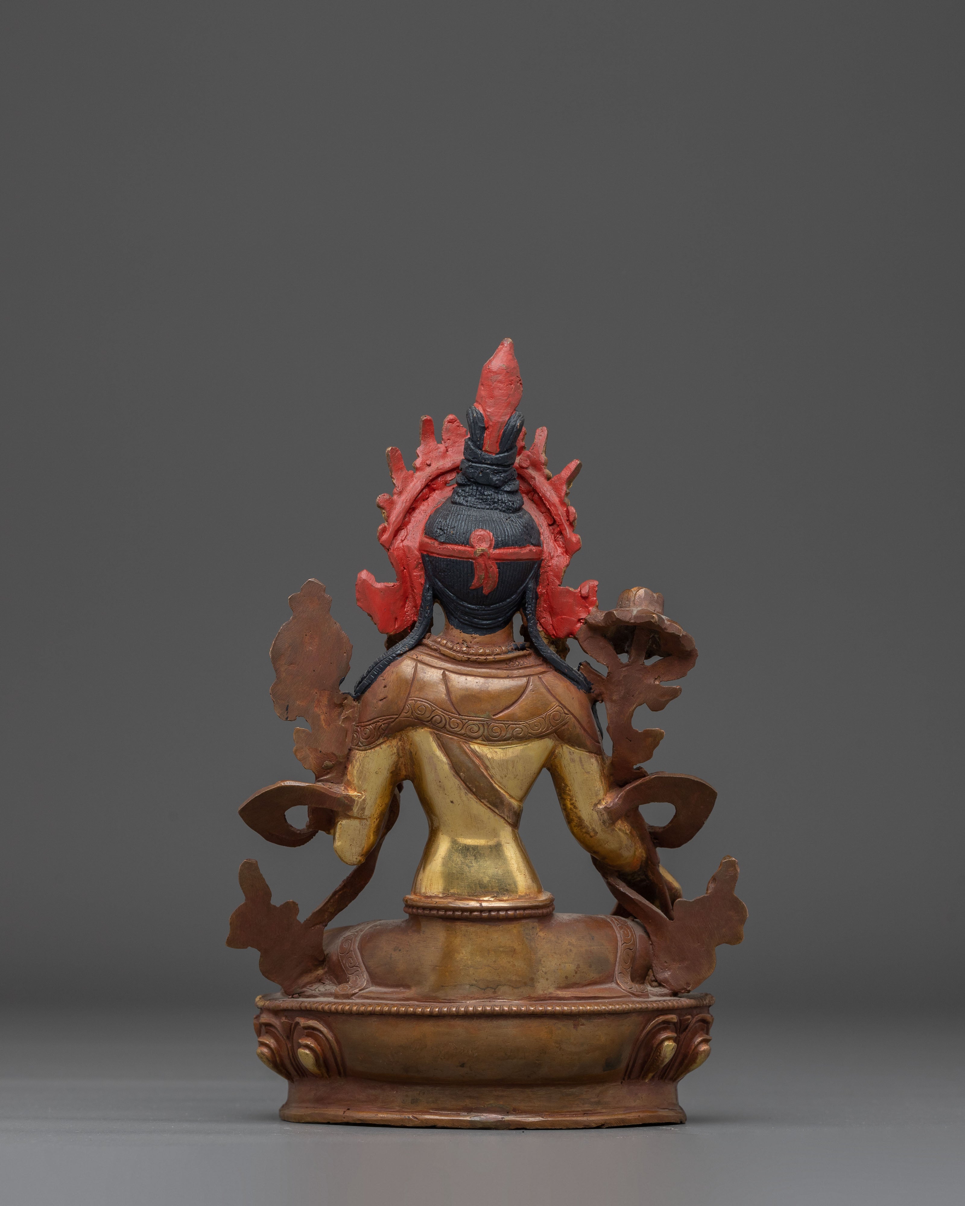 Mother Green Tara Statue: Buddhist Liberation Goddess