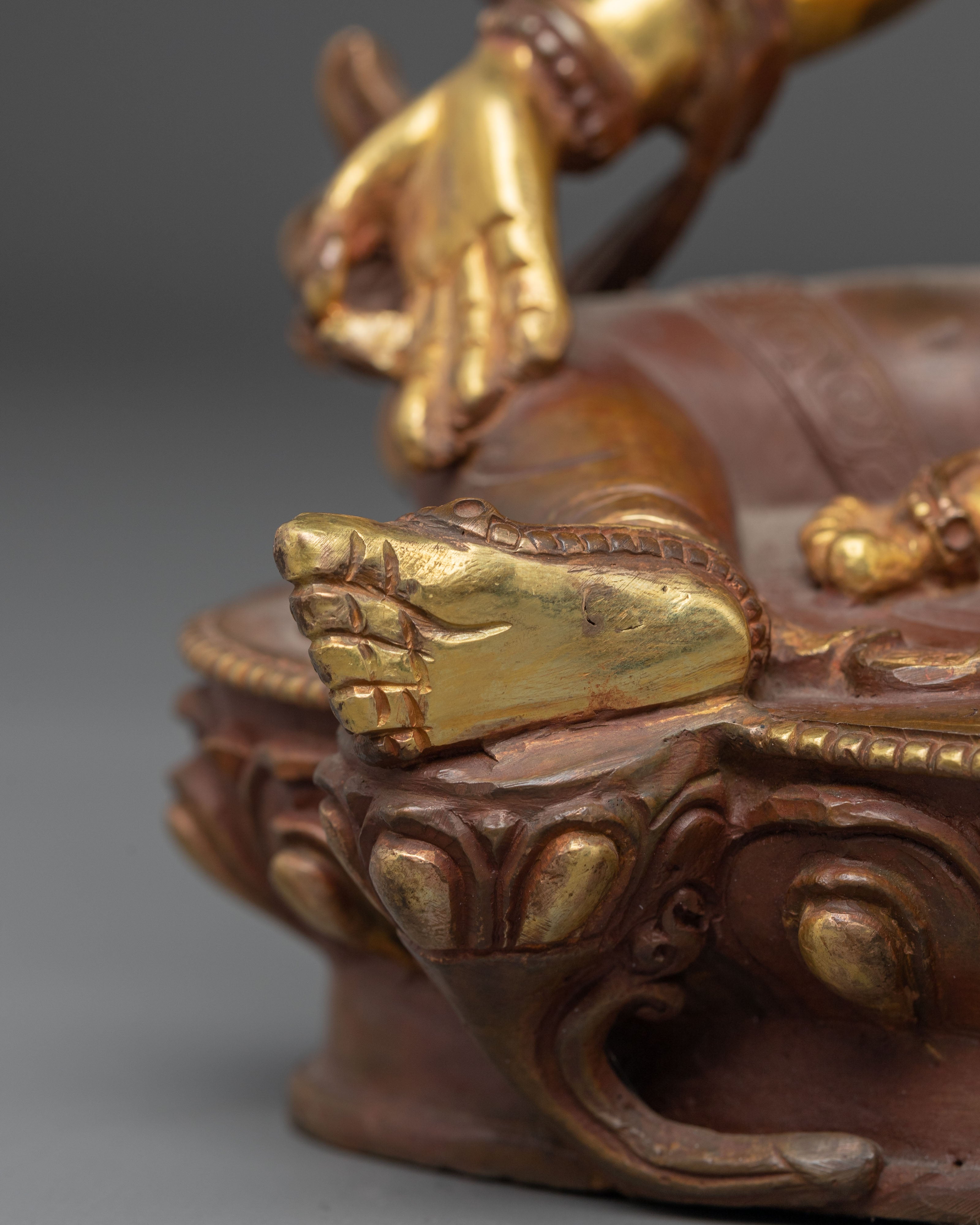 Mother Green Tara Statue: Buddhist Liberation Goddess
