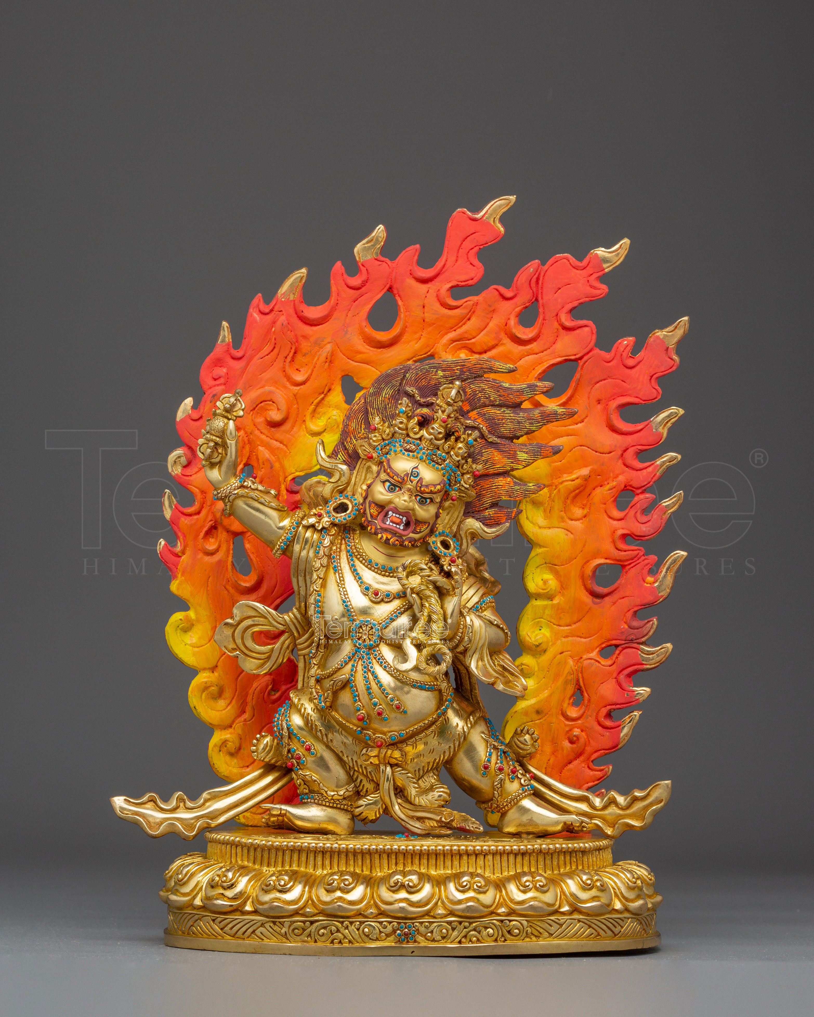 Vajrapani Statue: The Wrathful Bodhisattva