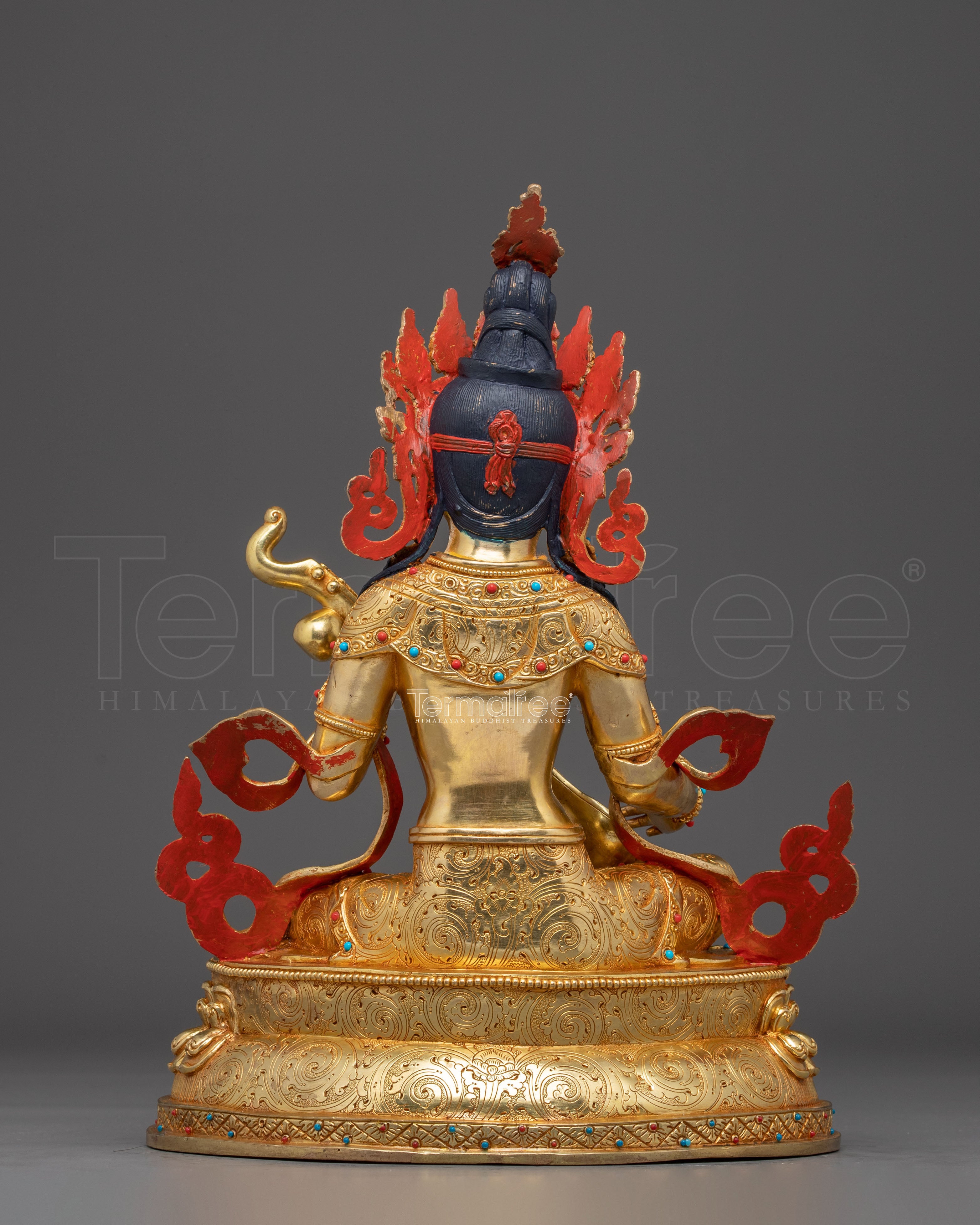 Handmade Saraswati Statue, Goddess of Wisdom | Nepali Handcrafted Icon