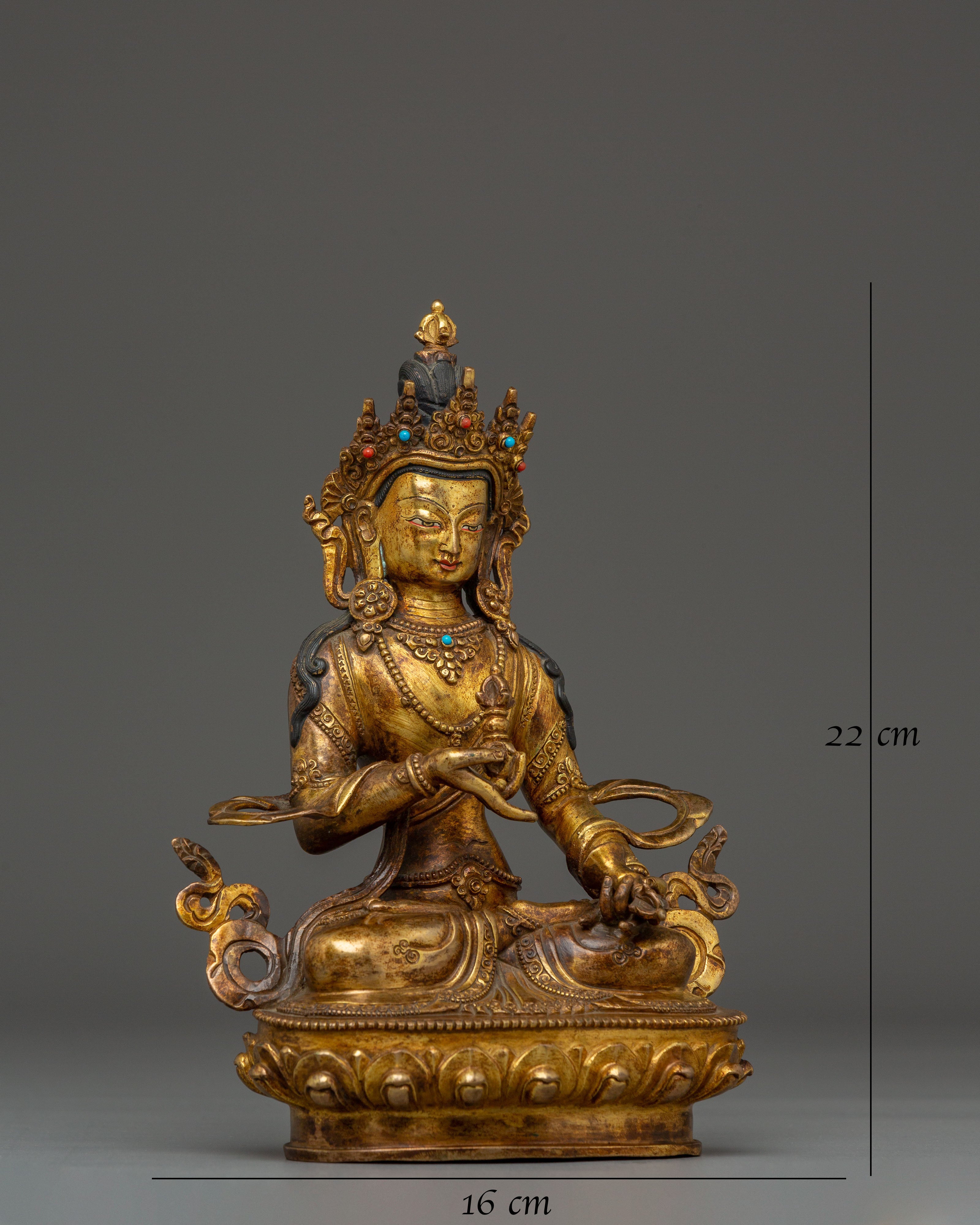 Handcrafted Statue of Purification Icon Vajrasattva 