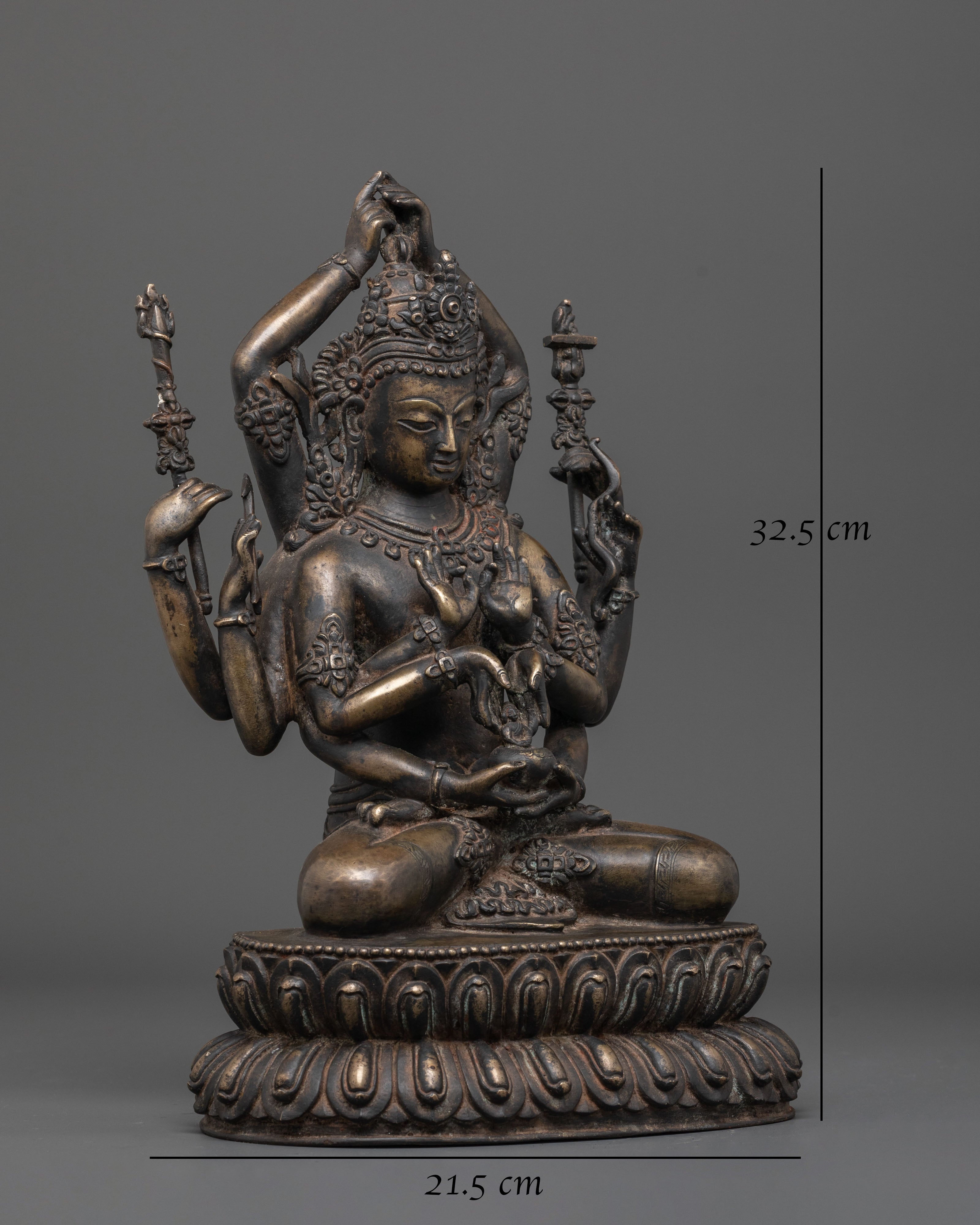 Handmade Statue of Bodhisattva Namashangati 