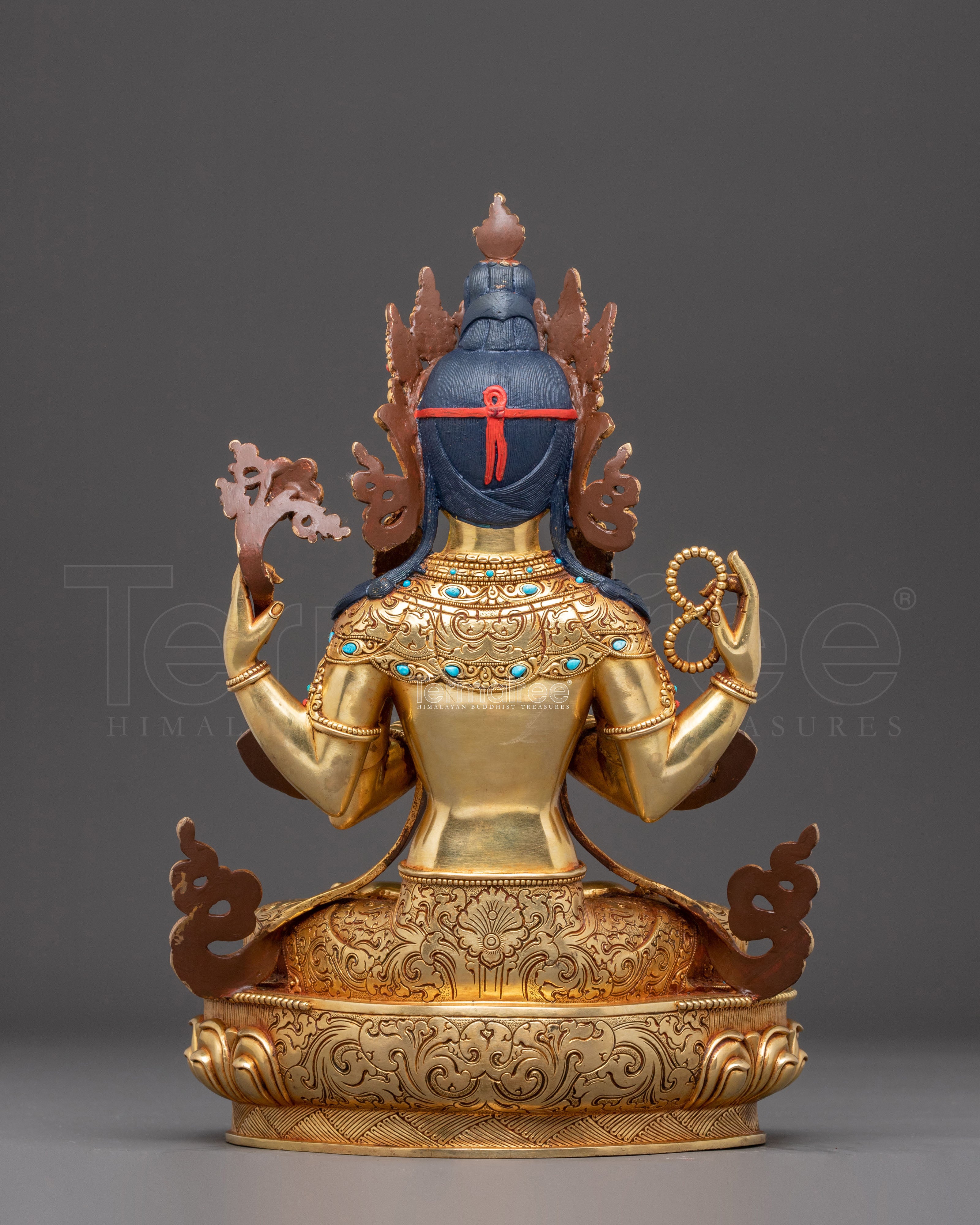 Bodhisattva of Compassion Chenrezig Handcrafted Statue | Avalokiteshvara