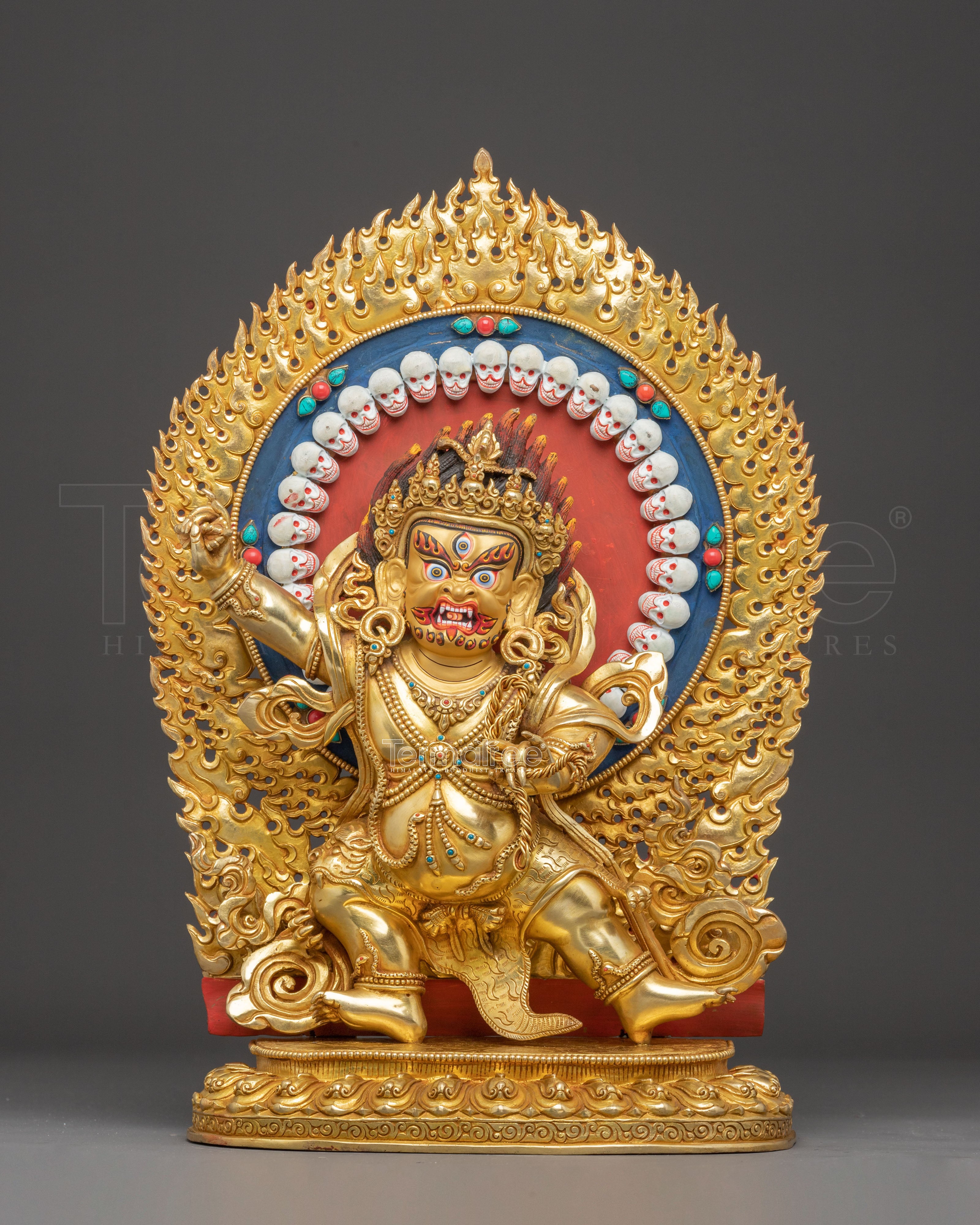 Vajrapani Statue: Buddhist Wrathful Bodhisattva | Powerful Guardian of Dharma