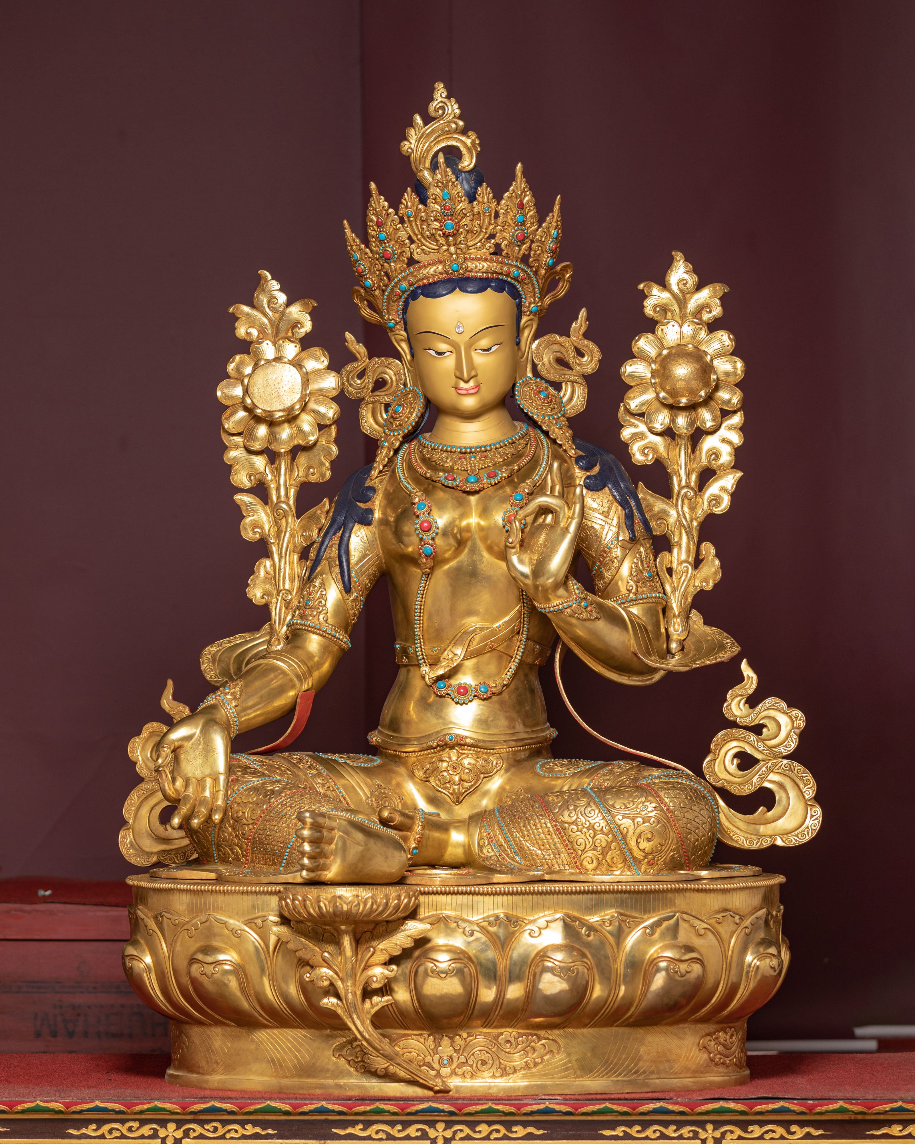 Liberation Mother Shyama Tara Statue: Compassion Deity