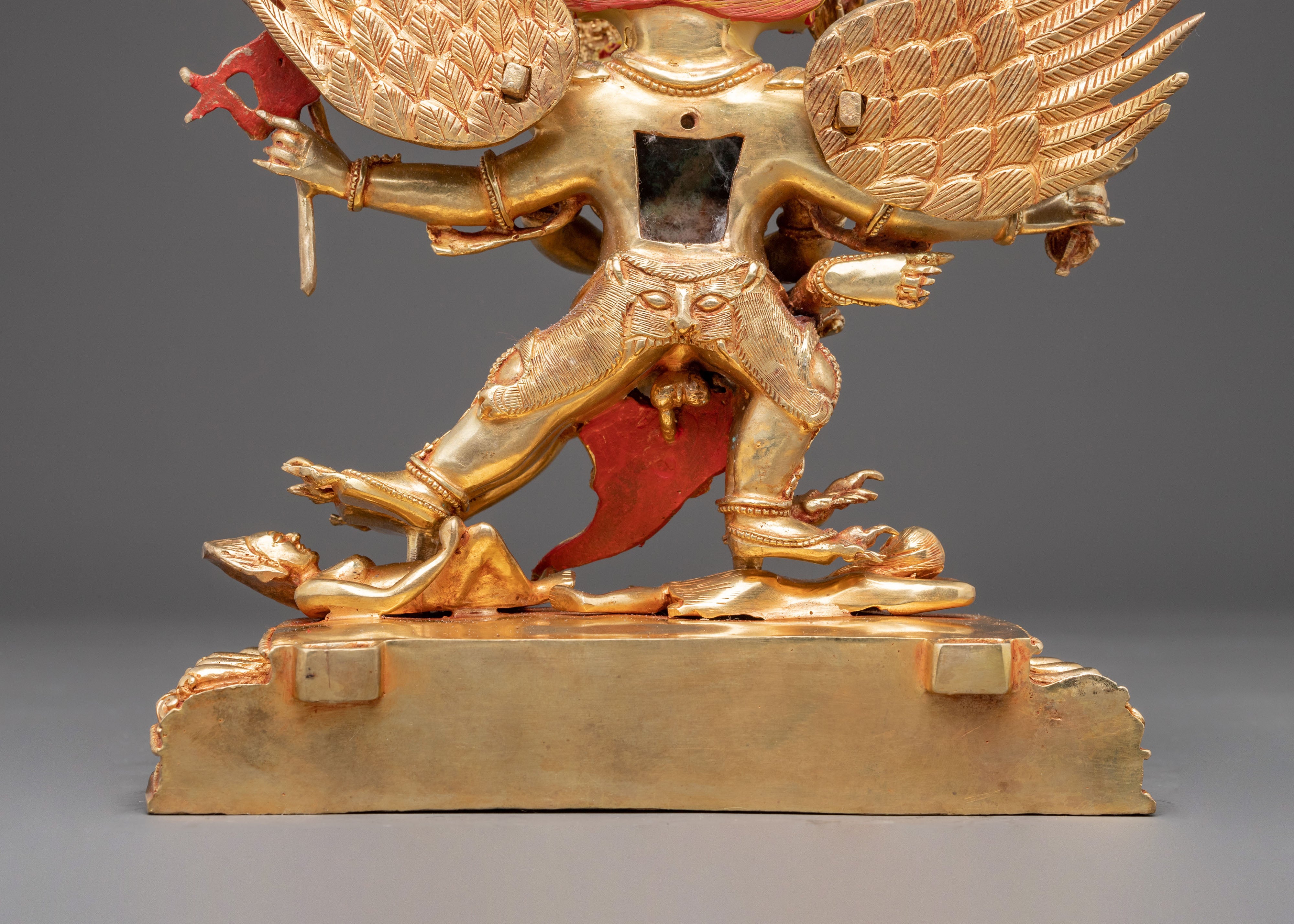 Wrathful Vajrakilaya Statue: Transmutation of Negativity
